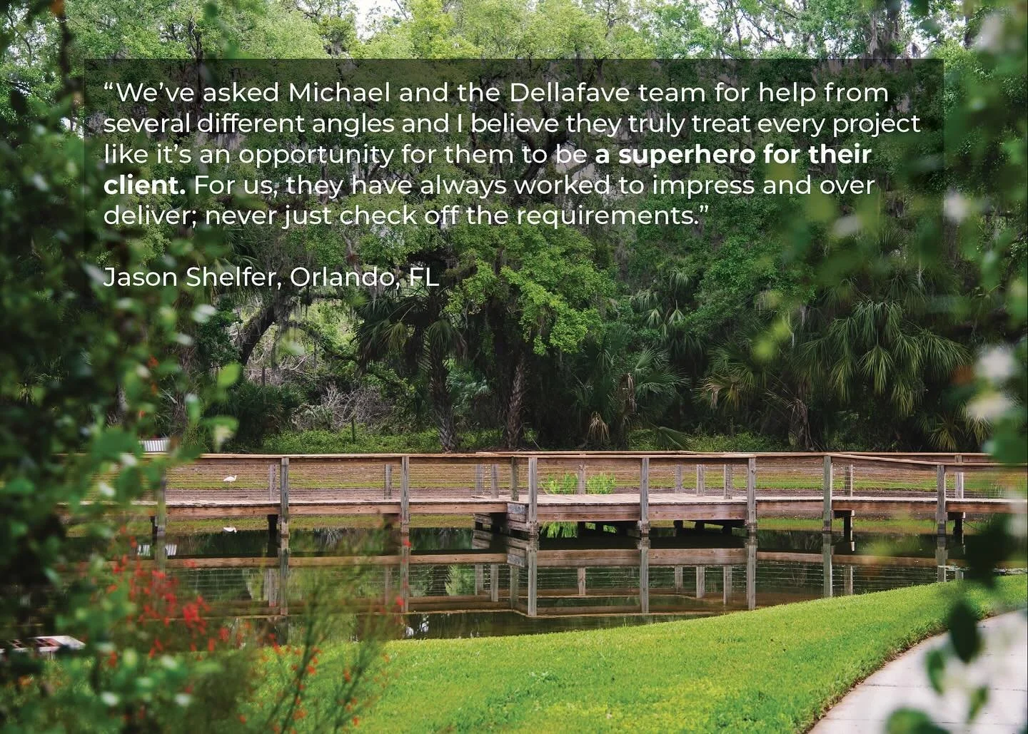 We are so thankful for our clients! There is no better feeling than completing a successful project and hearing from a happy, glowing customer. If you are thinking about working with us, please check out more of our testimonials at dellefavecontrscti