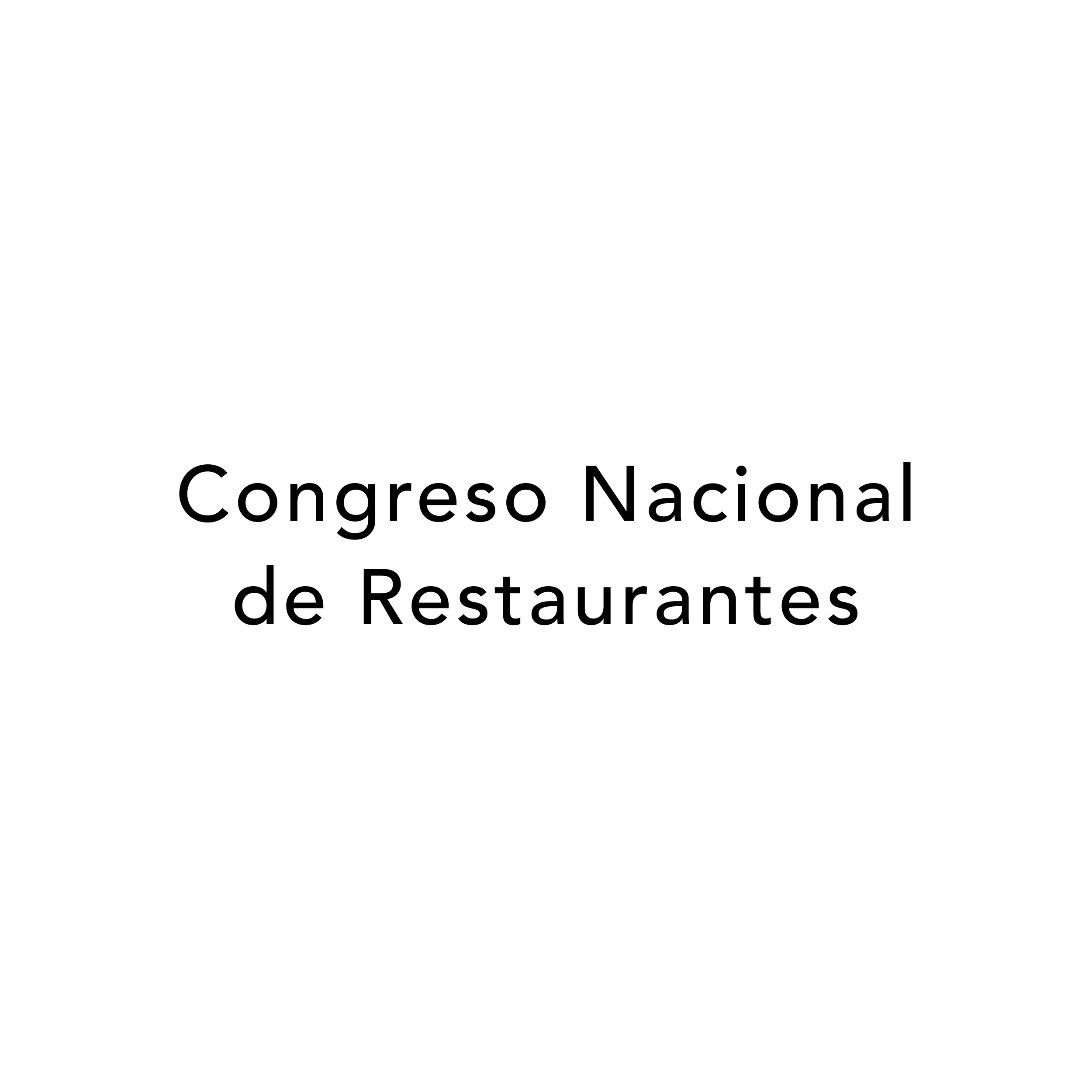 V Congreso Nacional de Restaurantes
