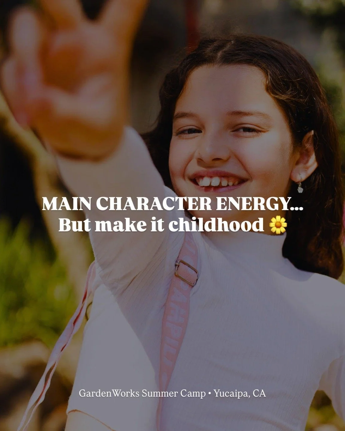 Comment CAMP and we&rsquo;ll send you the registration link. 🦋
Early-bird pricing ends 5/24.

MAIN CHARACTER ENERGY&hellip; but make it childhood. ✌🏼✨

This one is for the mom who wants her kid&rsquo;s summer to feel like more than just &ldquo;keep
