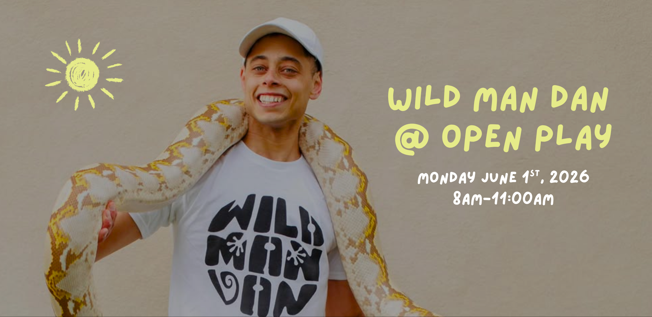 Wild Man Dan - Garden Adventure Days 