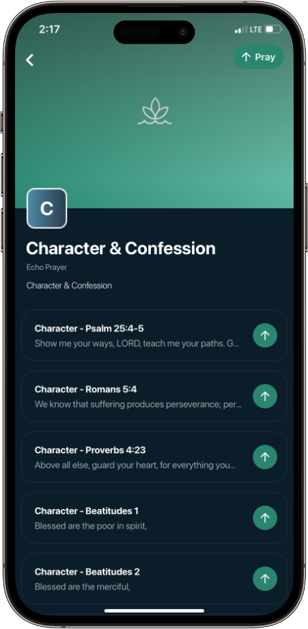 Prayer Sharing App for Churches & Ministries — Echo Prayer