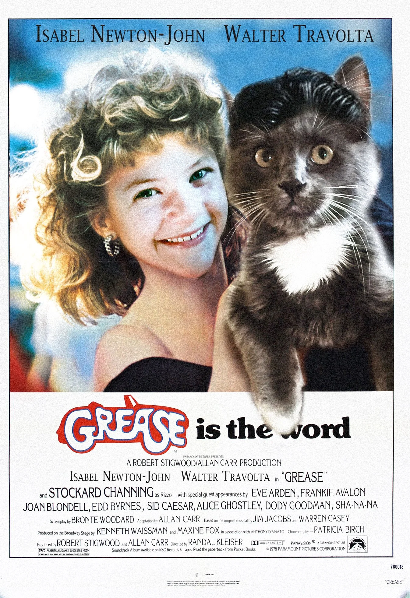 Isabel's 13th Birthday Card - Grease