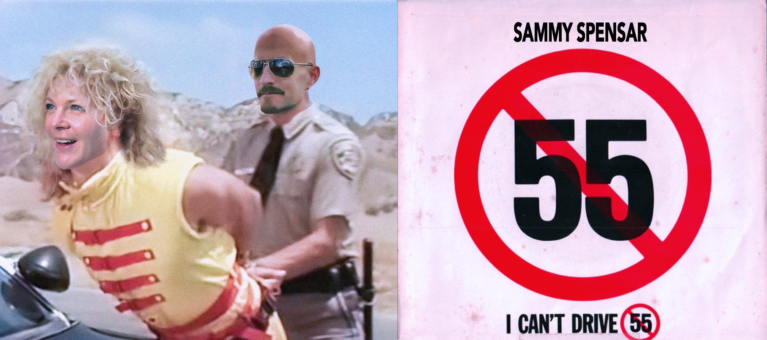Sam's 55th Birthday Card - Sammy Hagar - I Can't Drive 55