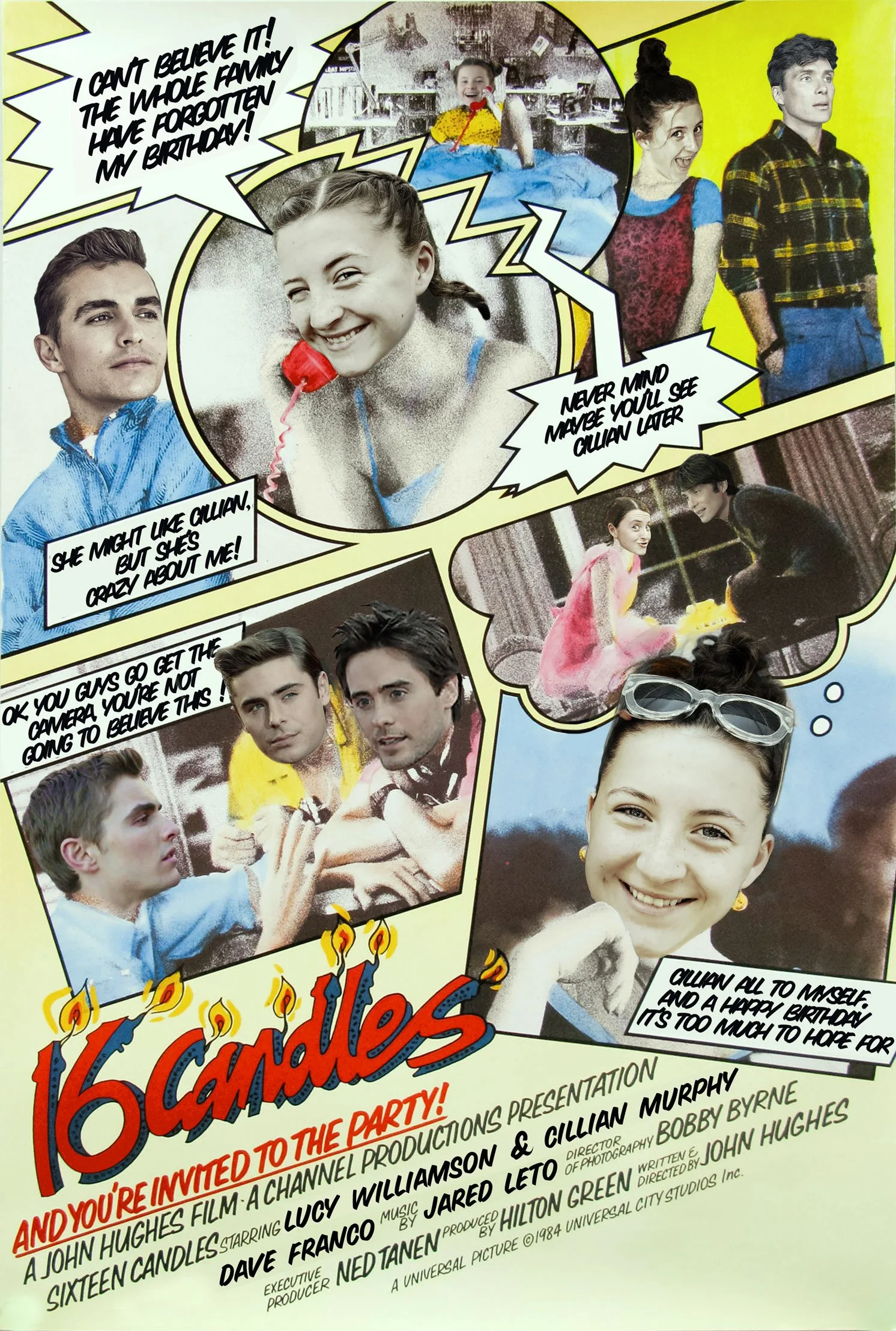 Lucy's 16th Birthday Card - 16 Candles