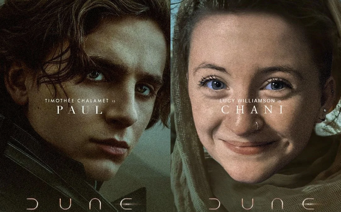 Lucy's 20th Birthday Card - Dune