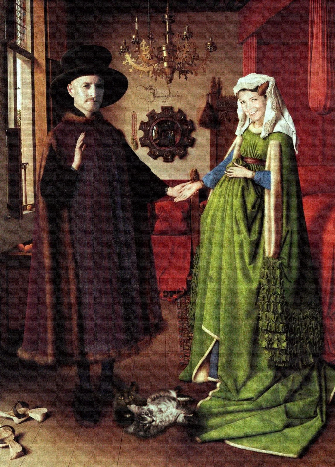 Mother's Day Card 2020 - JAN Van EYCK ARNOLFINI Wedding