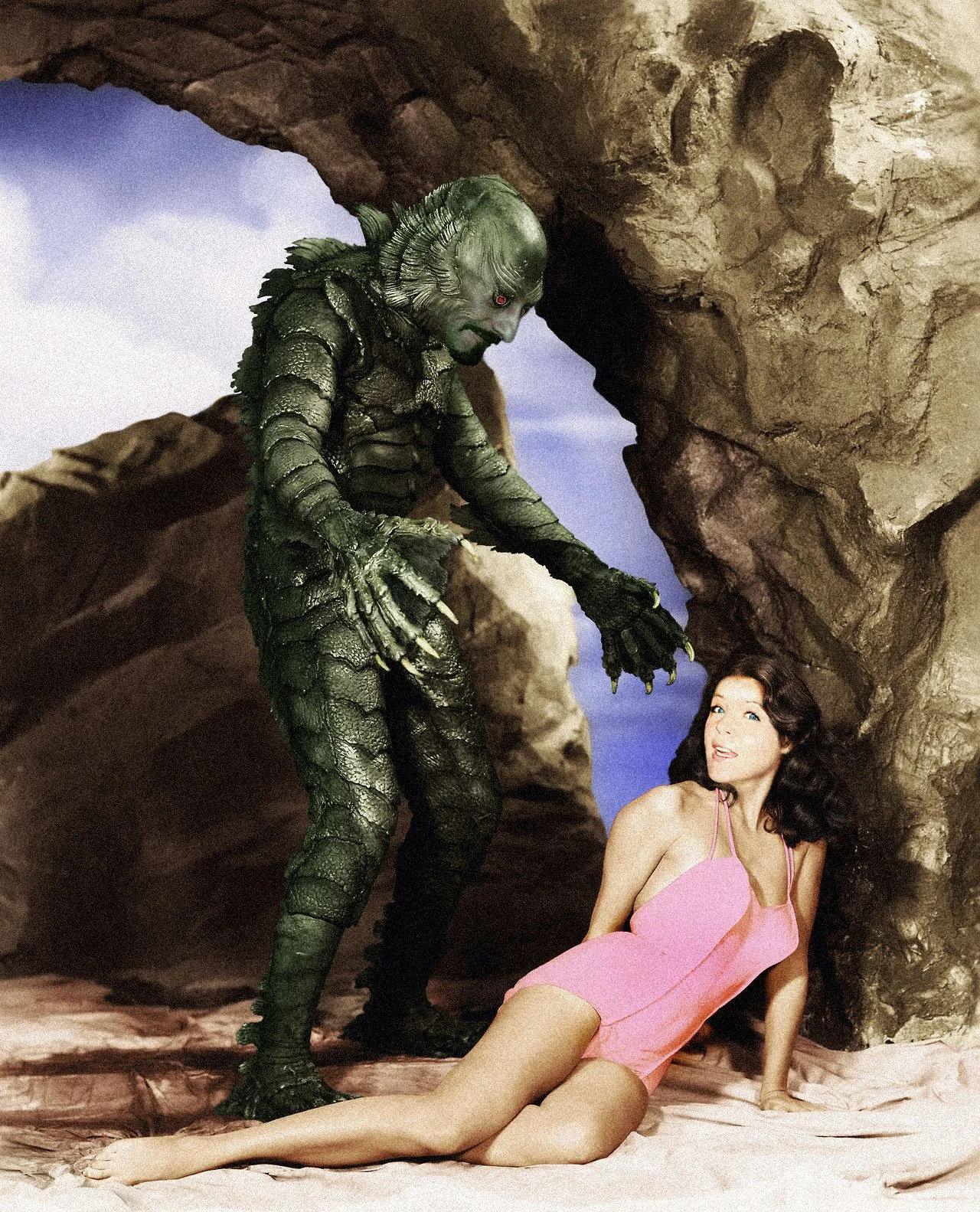 Sam's 51st Birthday Card - Creature from the Black Lagoon