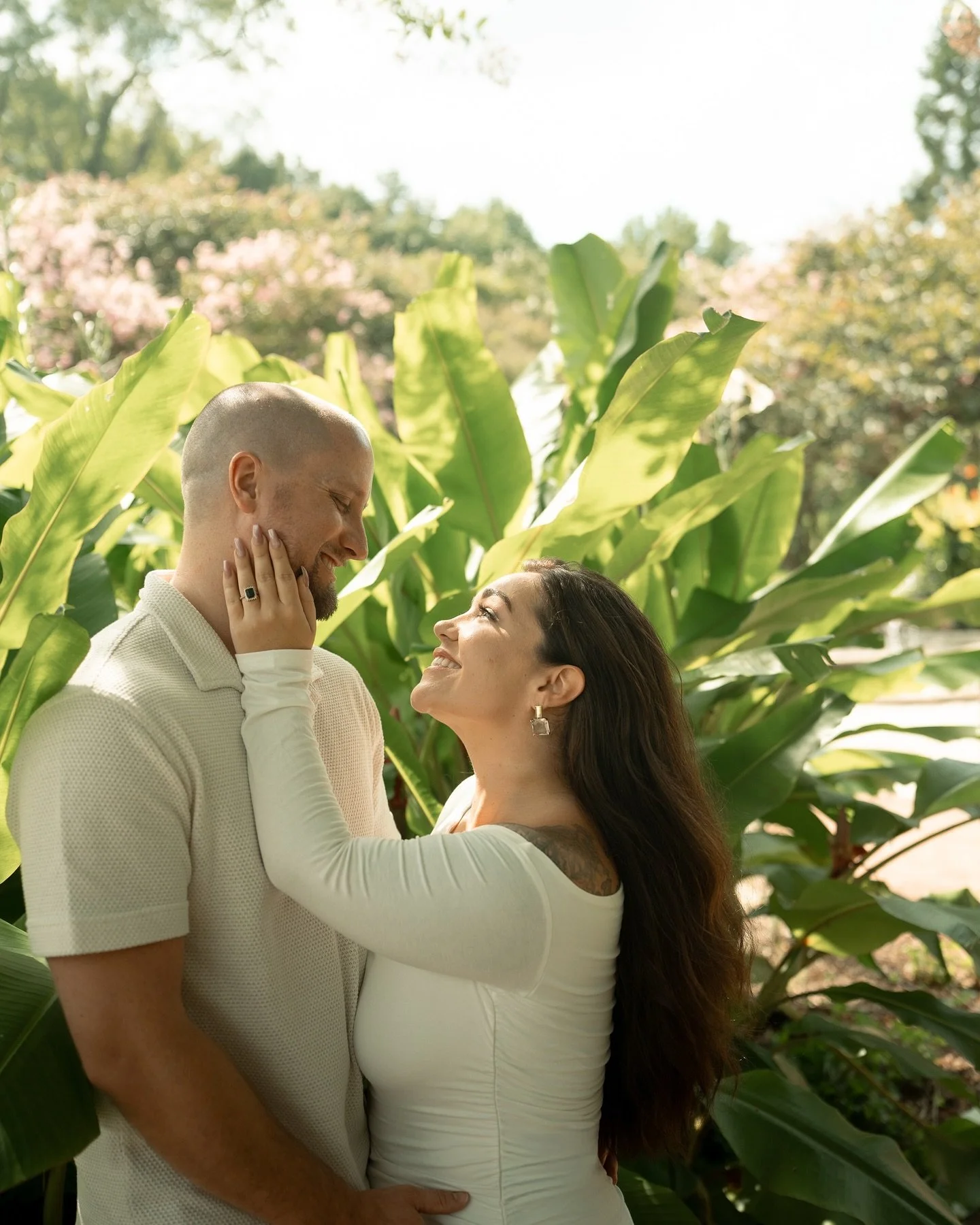 Tiff + Ed&rsquo;s engagement session at Daniel Stowe Conservancy was the dreamiest morning ✨ 

The florals were in full bloom, butterflies everywhere, the light was perfect, and these two made every moment so fun. I&rsquo;m already counting down the 