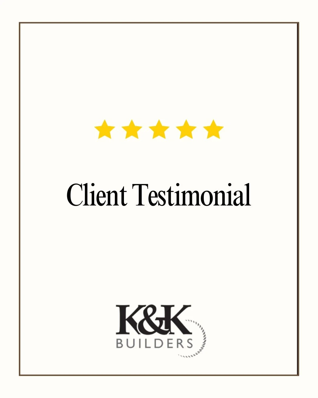 Client feedback like this reminds us why we do what we do.

Learn more about our work on our website! 

#ClientTestimonial #MNClientLove #QualityCraftsmanship [custom home building, home renovation, residential construction, general contractor, Minne