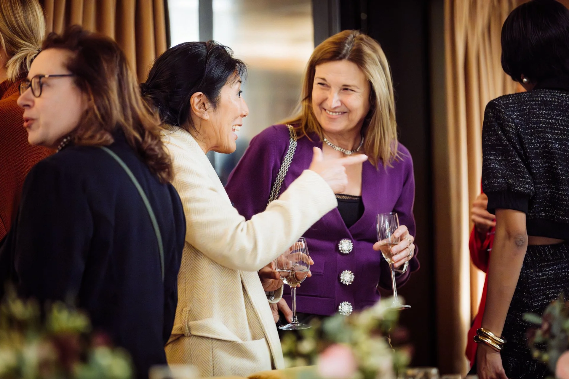 Émotions et interactions humaines capturées lors d’un événement corporate