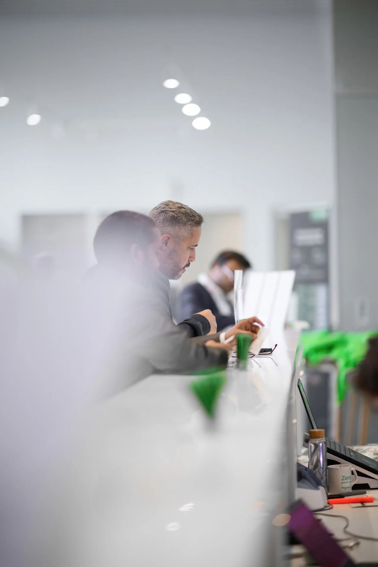 Événement Corporate - accueil de la délégation et enregistrement