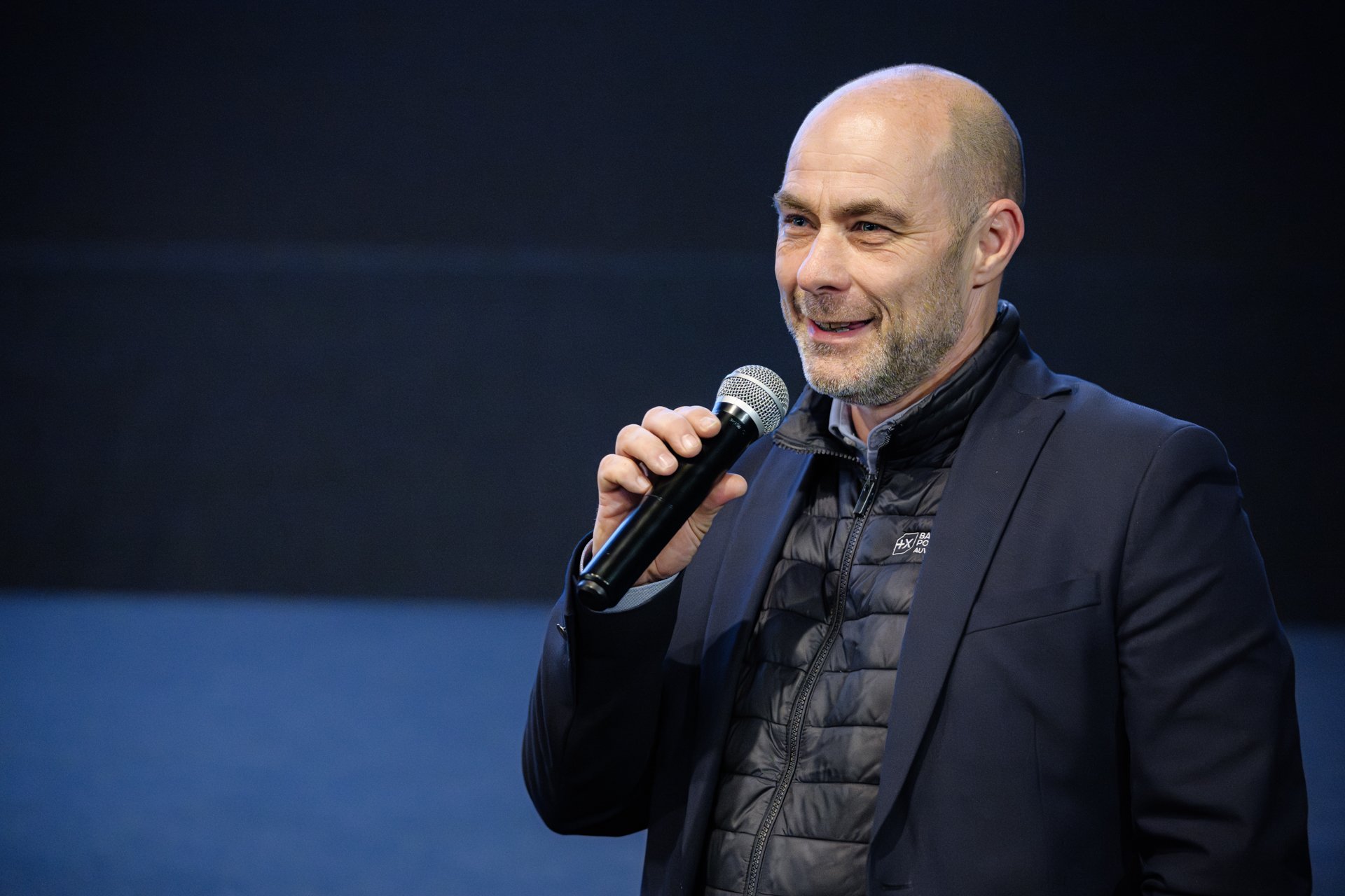 Intervention d’un représentant partenaire lors de la présentation de l’événement Legal2digital au cinéma Pathé Chavant