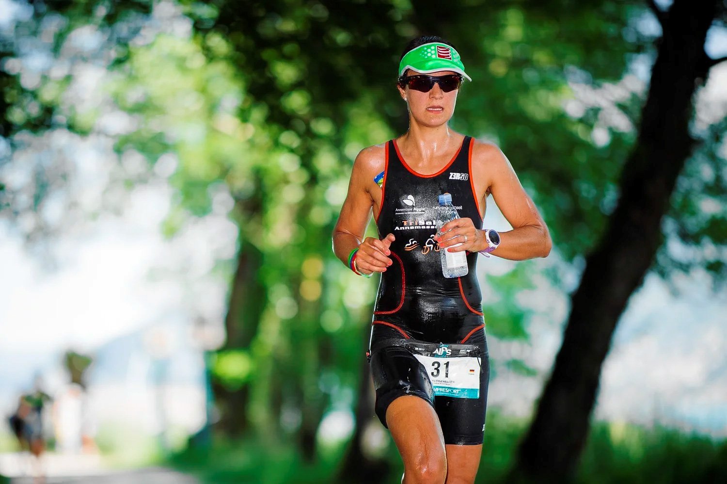 Athlète lors d’un événement sportif photographié en reportage événementiel autour de Paris