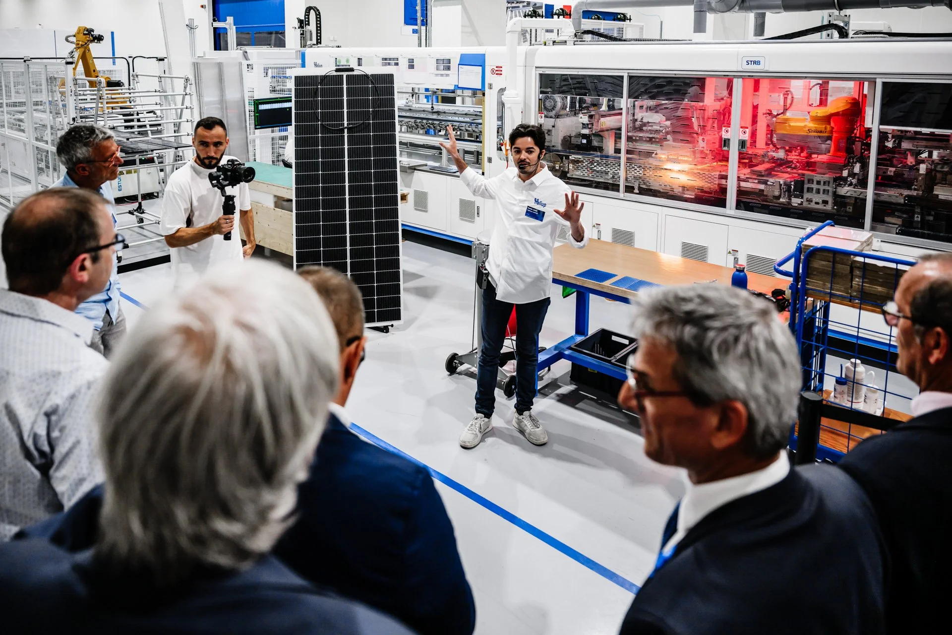 HELIUP 2025 – Photographe inauguration à Grenoble | Nouvelle chaîne de production