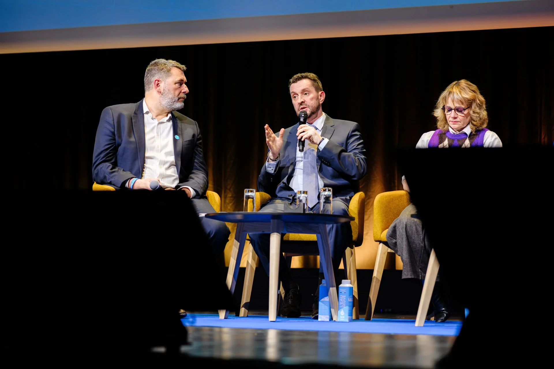 Panel de spécialistes en finance d’entreprise discutant des tendances trésorerie aux Journées AFTE 2025.