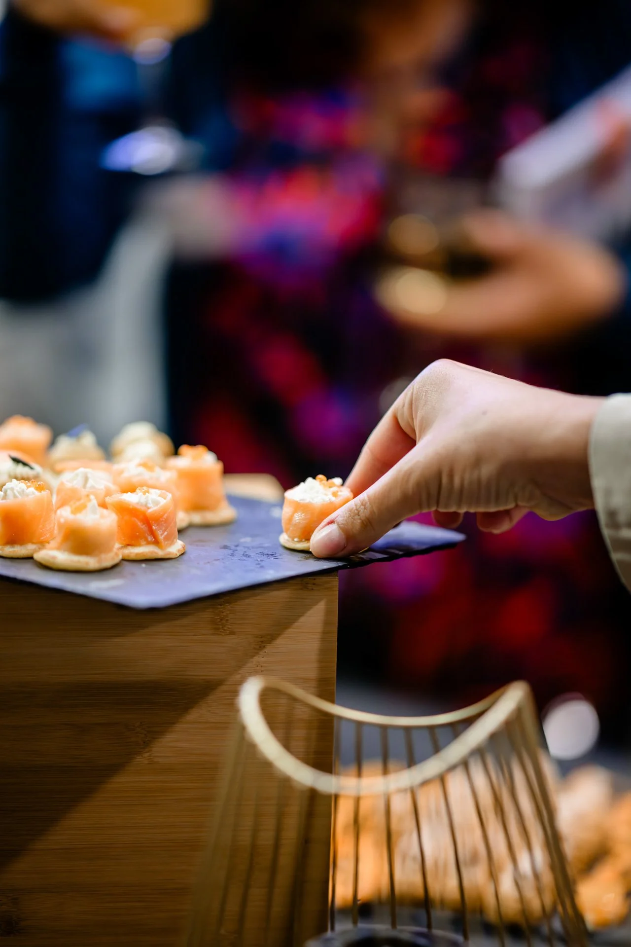 Buffet et cocktail dînatoire réunissant les participants des Assises de l’AFIGESE 2024.