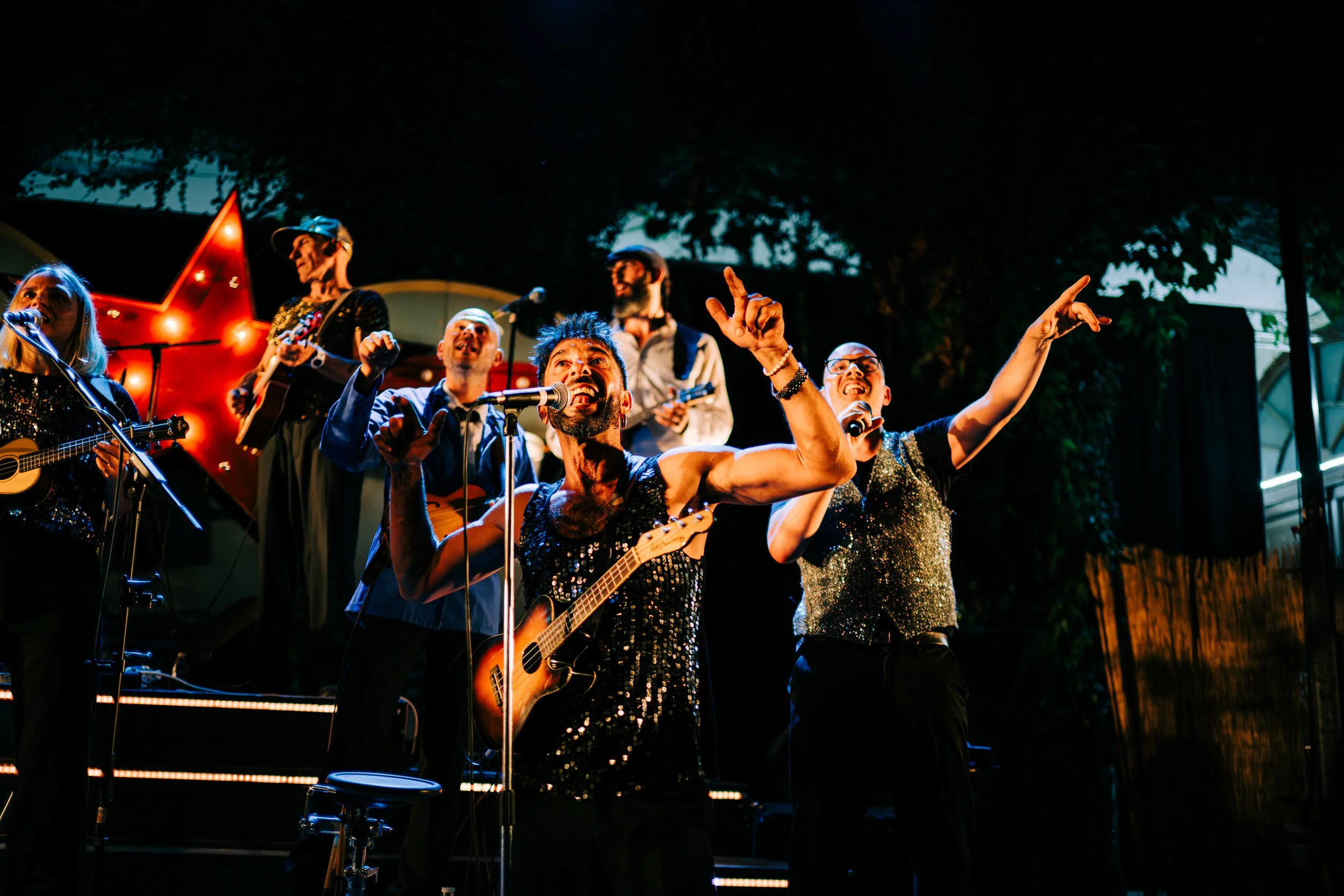 Photographie de concert au Festival du Vieux Temple à Grenoble
