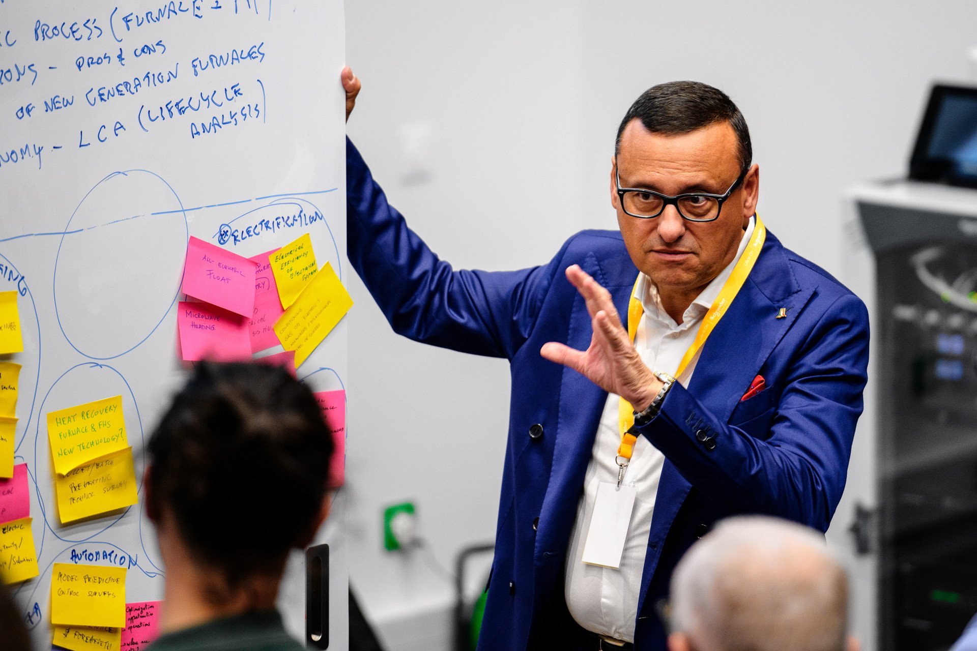 séminaire professionnel - séance de team building autour de l'efficacité écologique dans l'industrie