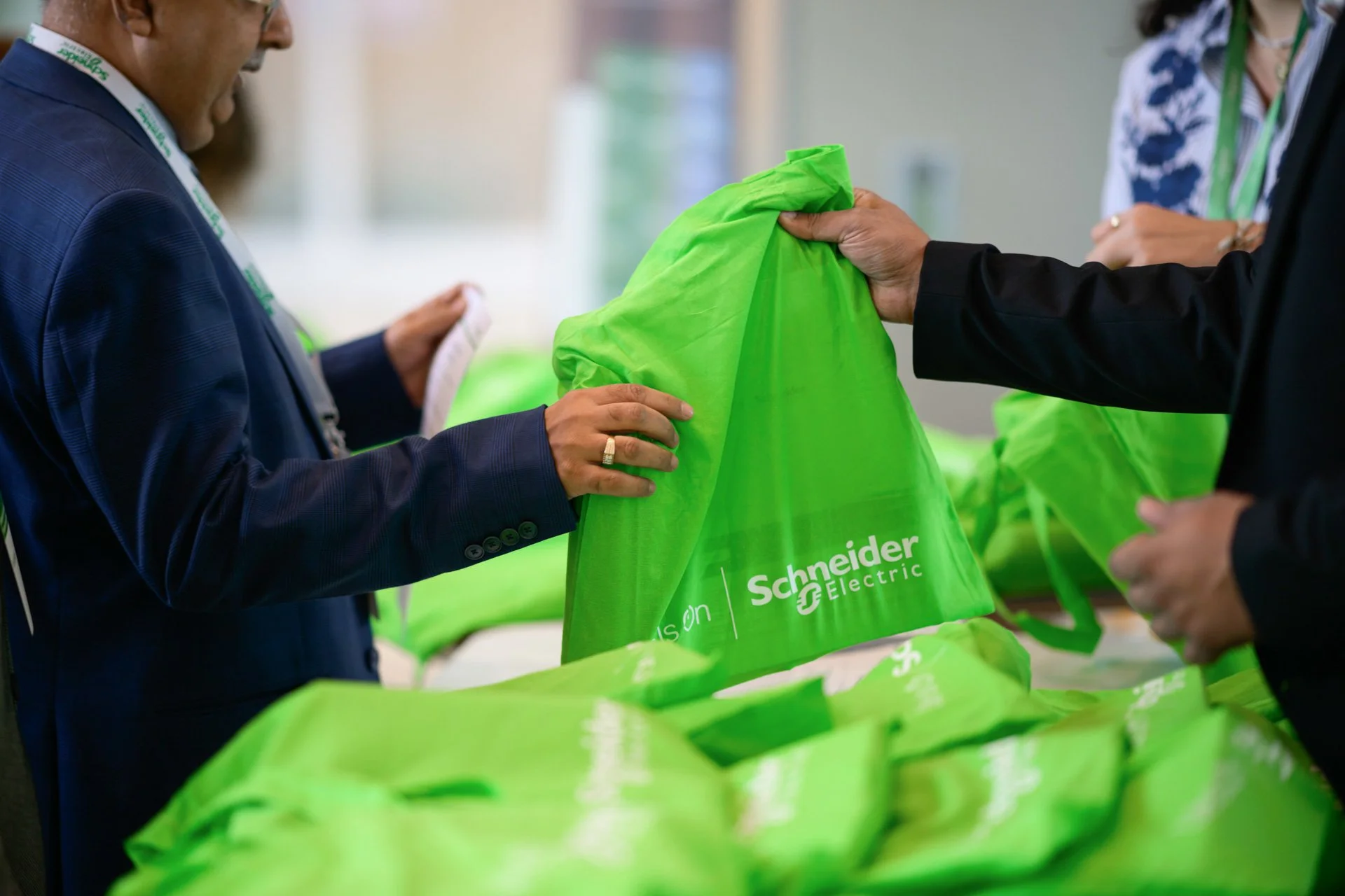 Délégation indienne accueillie chez Schneider Electric à Grenoble – reportage photo corporate
