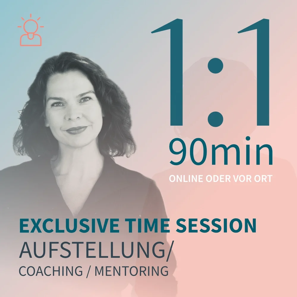 Exclusive Time Session 1:1 – 90 Minuten (kurzfristiger Wunschtermin)