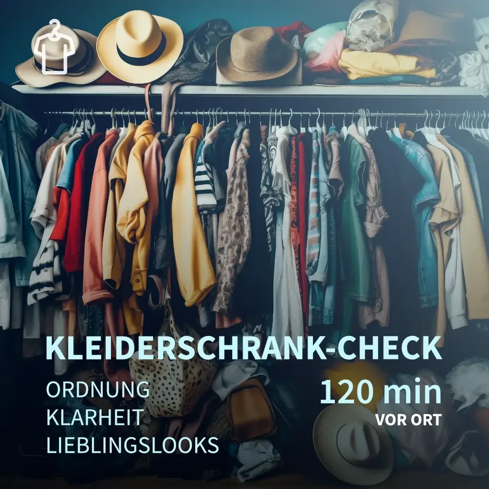 Kleiderschrank-Check – Ordnung, Klarheit & Lieblingslooks (vor Ort)