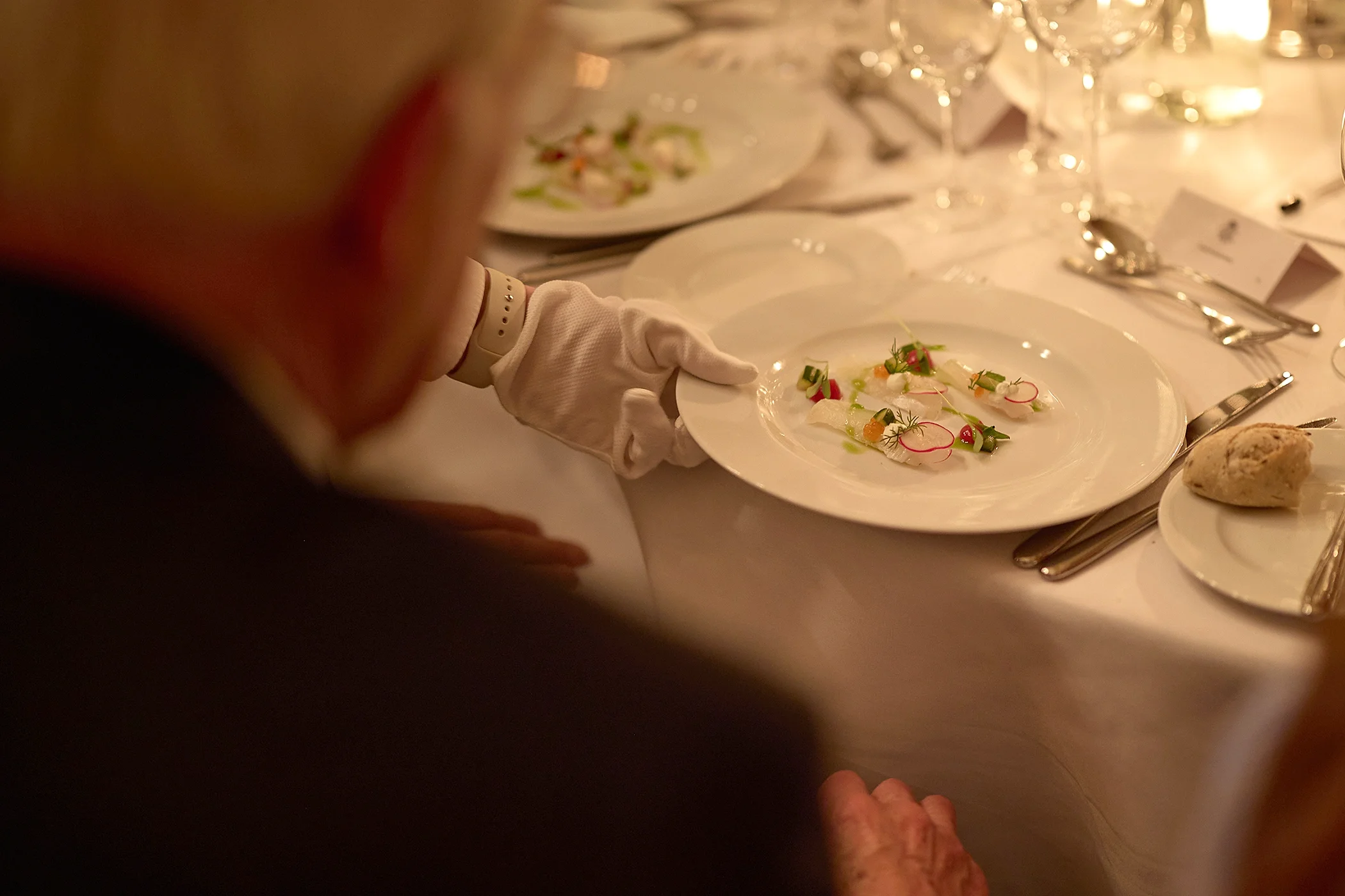 Luxury dining experience at the Goodwood GRRC Ball