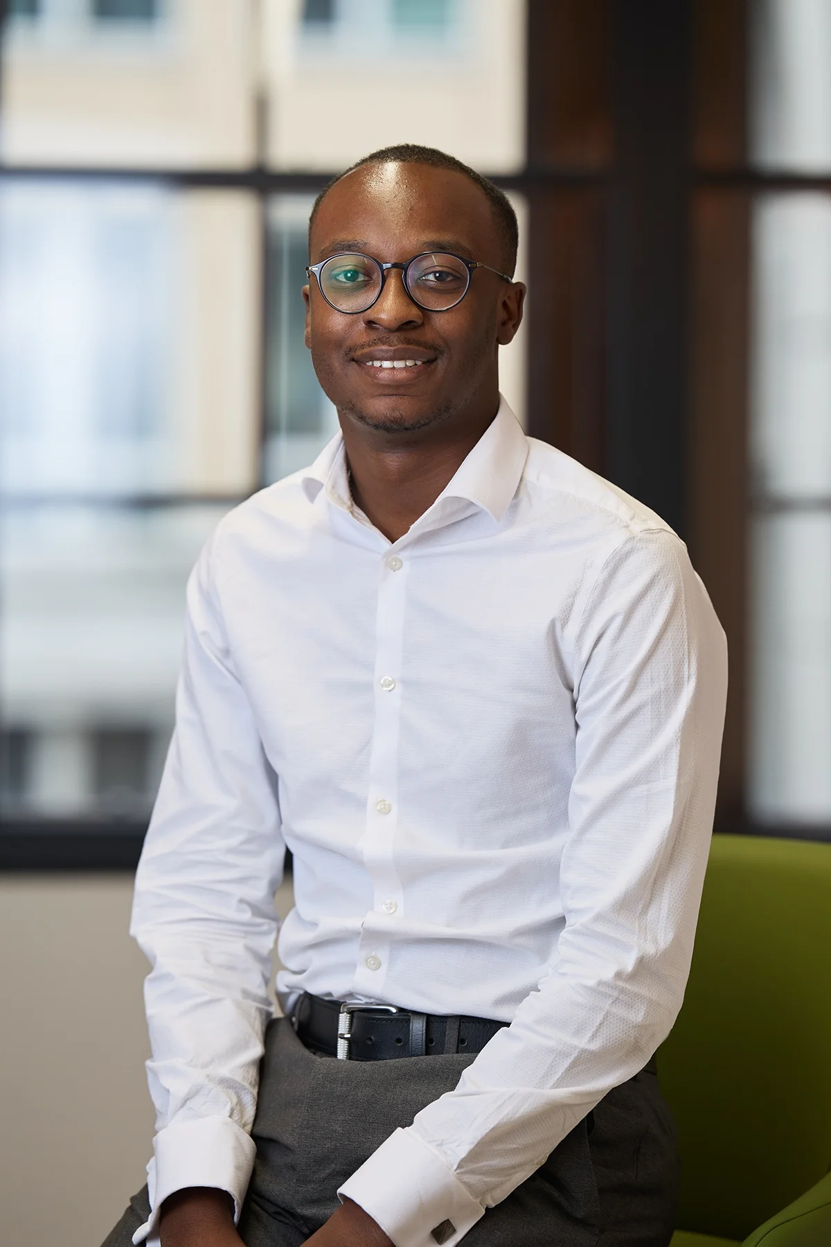 Corporate portraits for wealth management firm photographed in London office