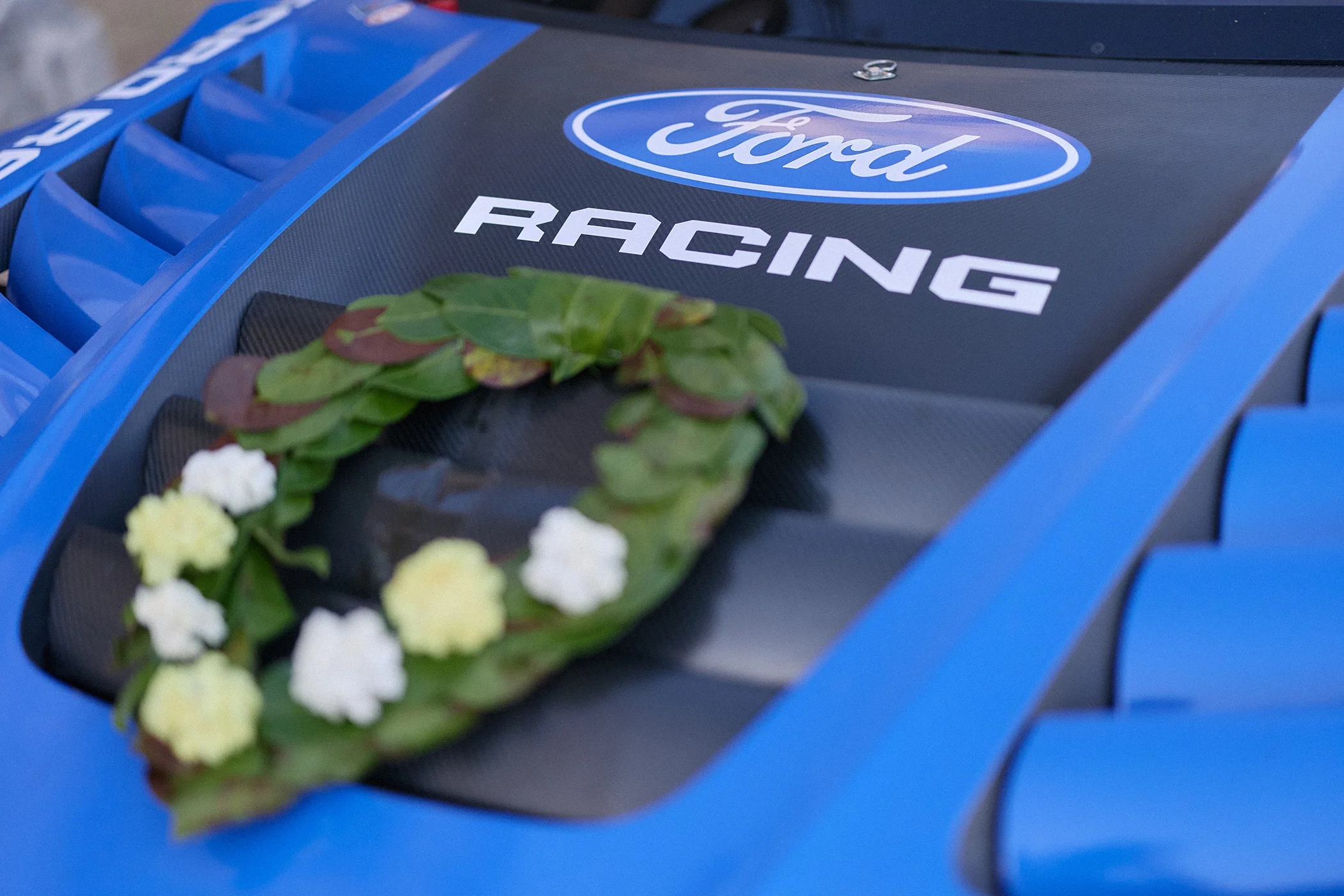 Detail of the Ford Super Mustang Mach-E, winner of the 2026 Goodwood Festival of Speed Timed Shoot-Out.