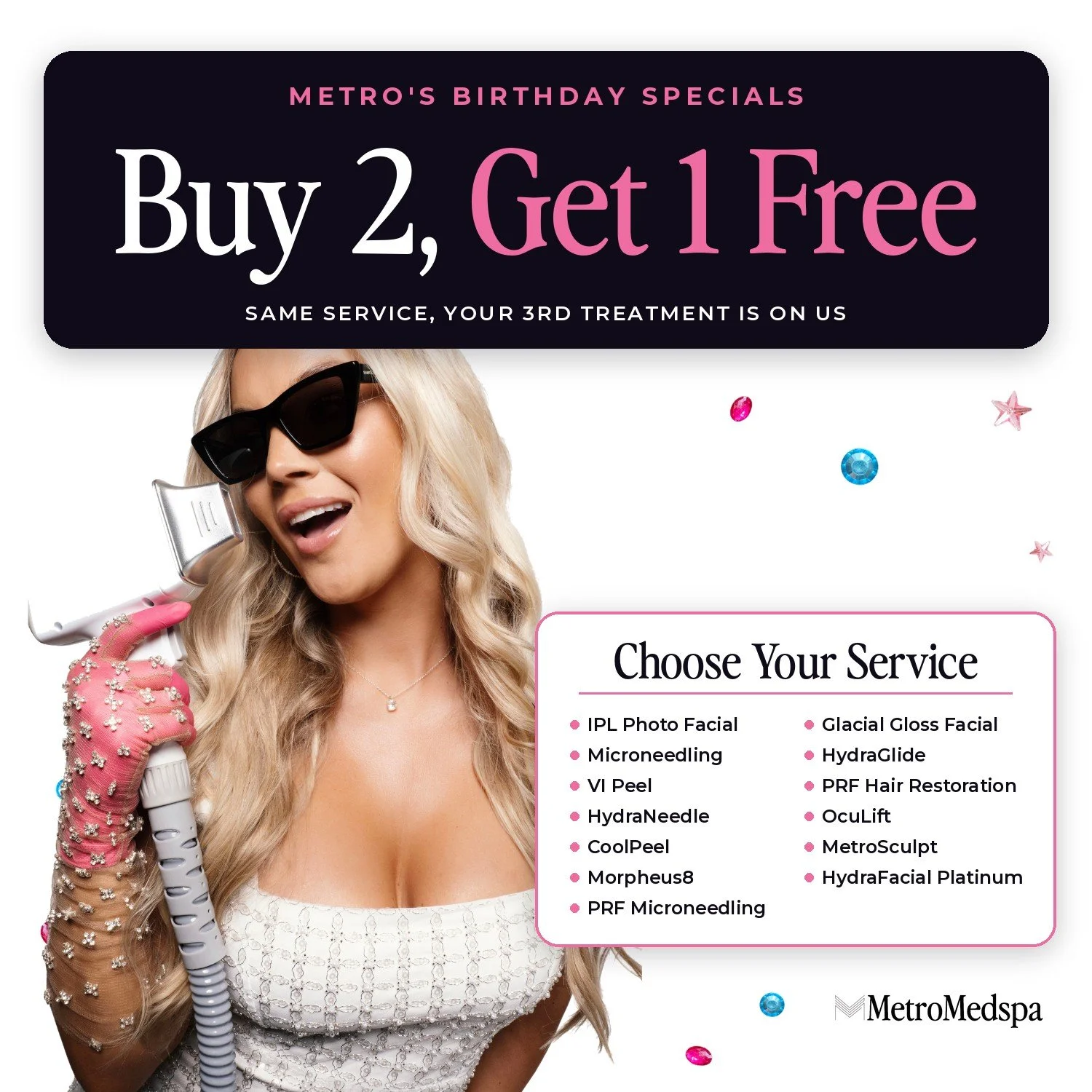 Buy 2, Get 1 FREE | 3rd Treatment Is On Us!