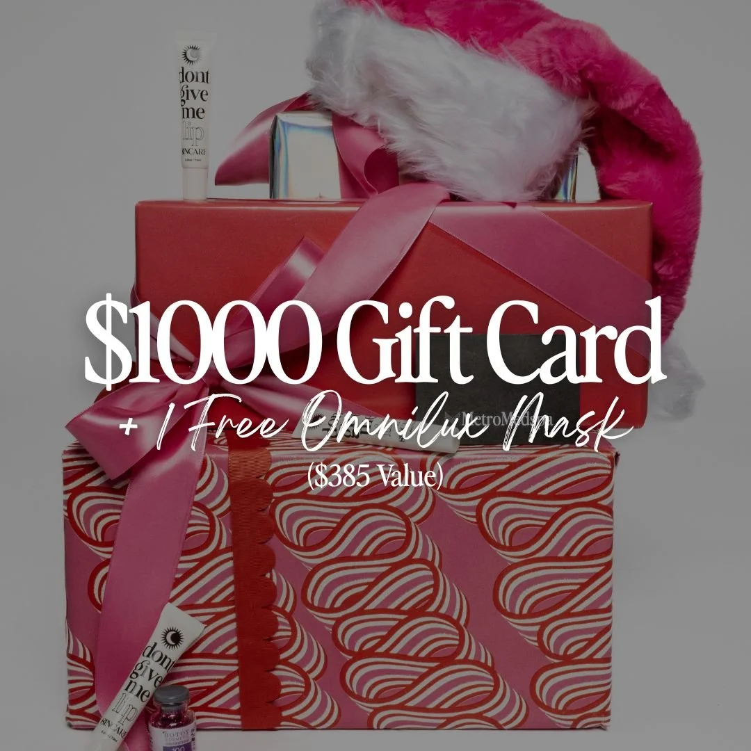 $1,000 Gift Card + a FREE Omnilux Mask ($385 Value)