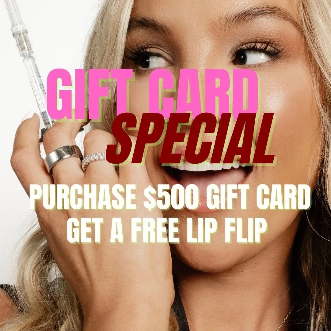 $500 Gift Card + Complimentary Lip Flip ($150 Value)