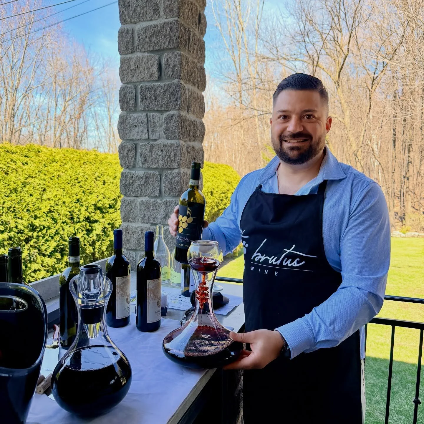 In my element... good wine 🍷 and wine lovers willing to discover &amp; learn ... there&rsquo;s no better feeling than sharing my knowledge and insights with others! &hellip; and yes sometimes i do private tasting for groups that are interested to le