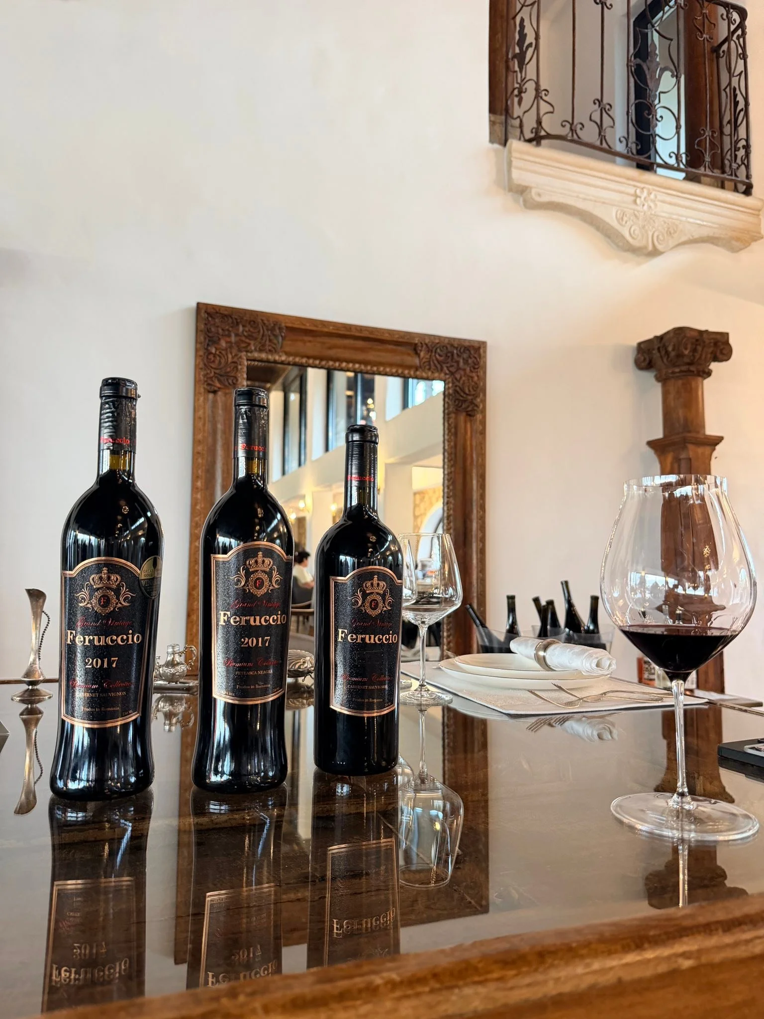 During VINARIUM International Wine Contest 2026, I had the opportunity to discover the wines of Crama Feruccio, a boutique winery from Dealu Mare producing limited quantities and focusing on expressive, age-worthy wines.

🍷 Cabernet Sauvignon 2019
G