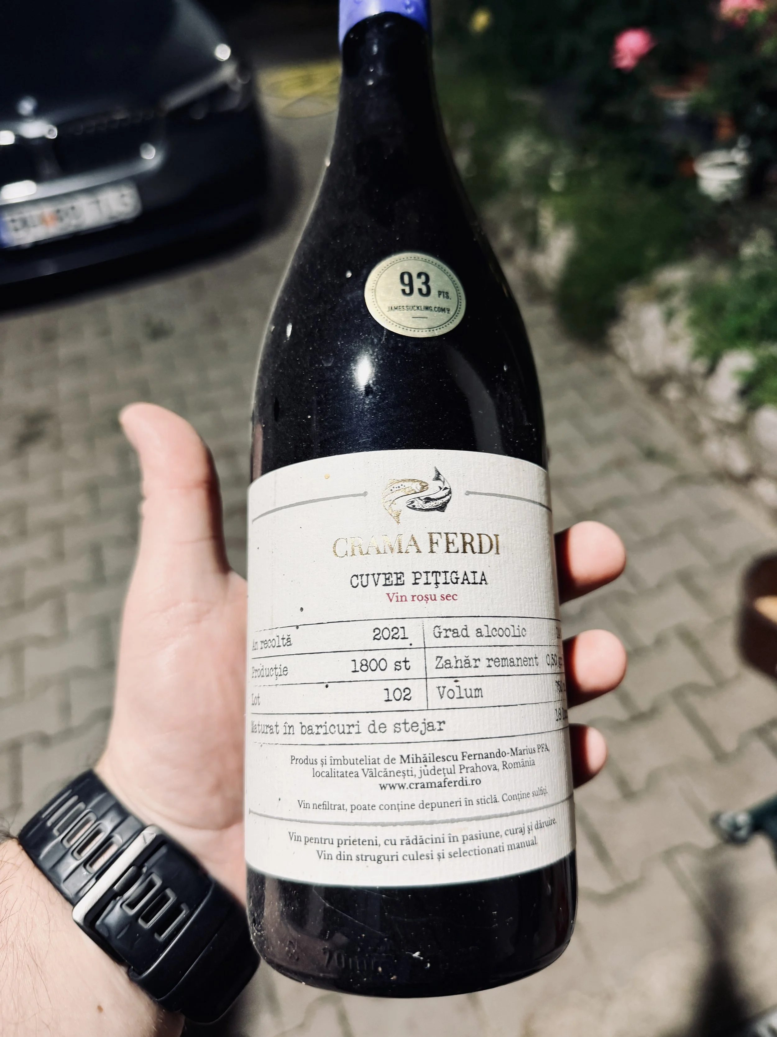 Crama Ferdi Cuvee Pitigaia red wine
