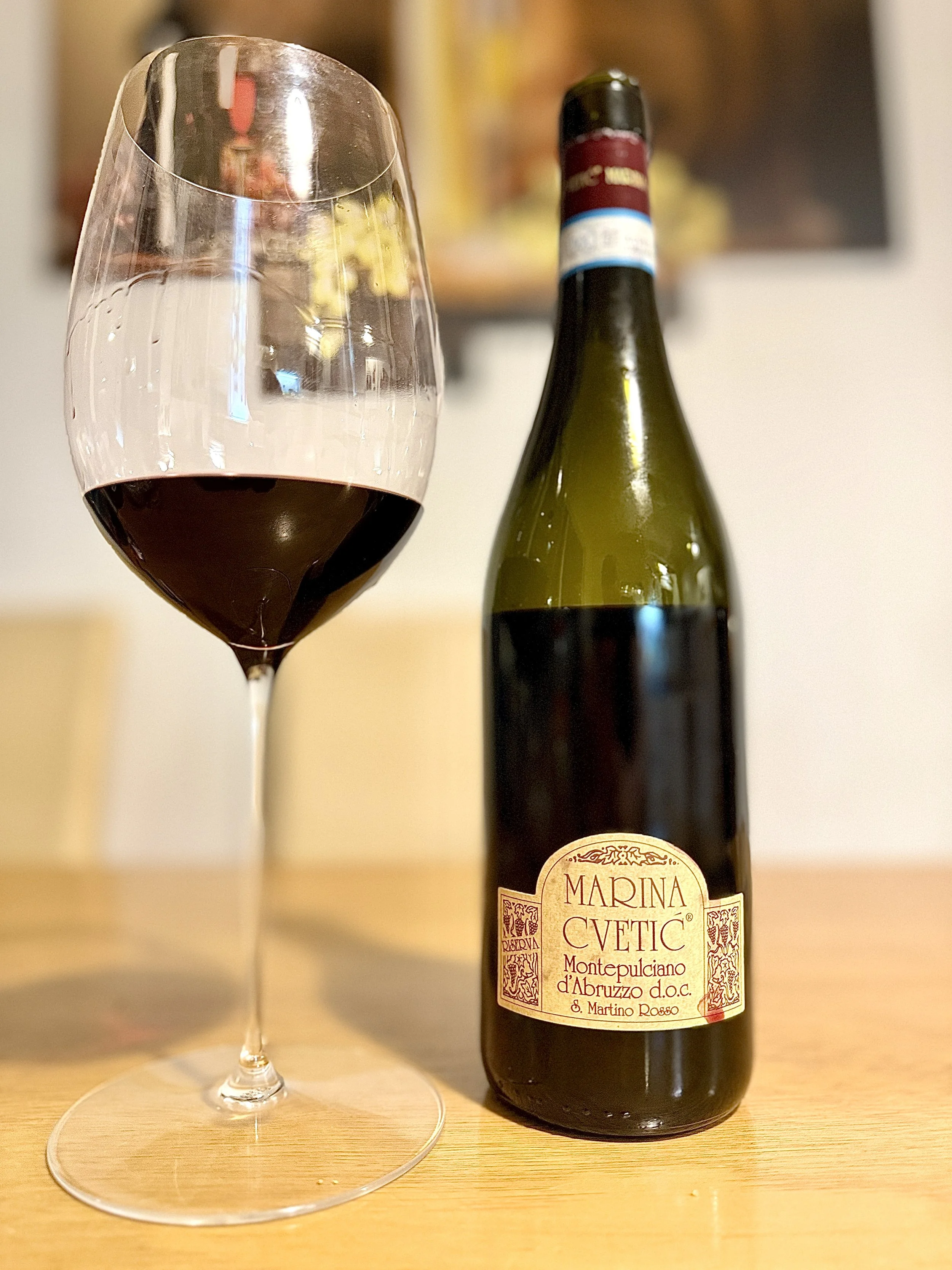 Marina Cvetic Montepulciano D'Abruzzo red wine 2020