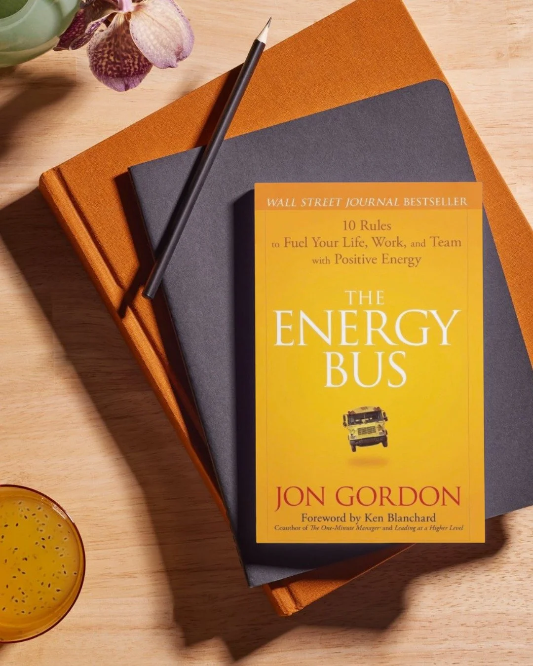 WHAT WE'RE READING 📚 &ldquo;The Energy Bus&rdquo; by Jon Gordon highlights the message that your attitude, energy, and outlook not only shape your own success, but also deeply impact those around you. Readers are encouraged to take ownership of thei