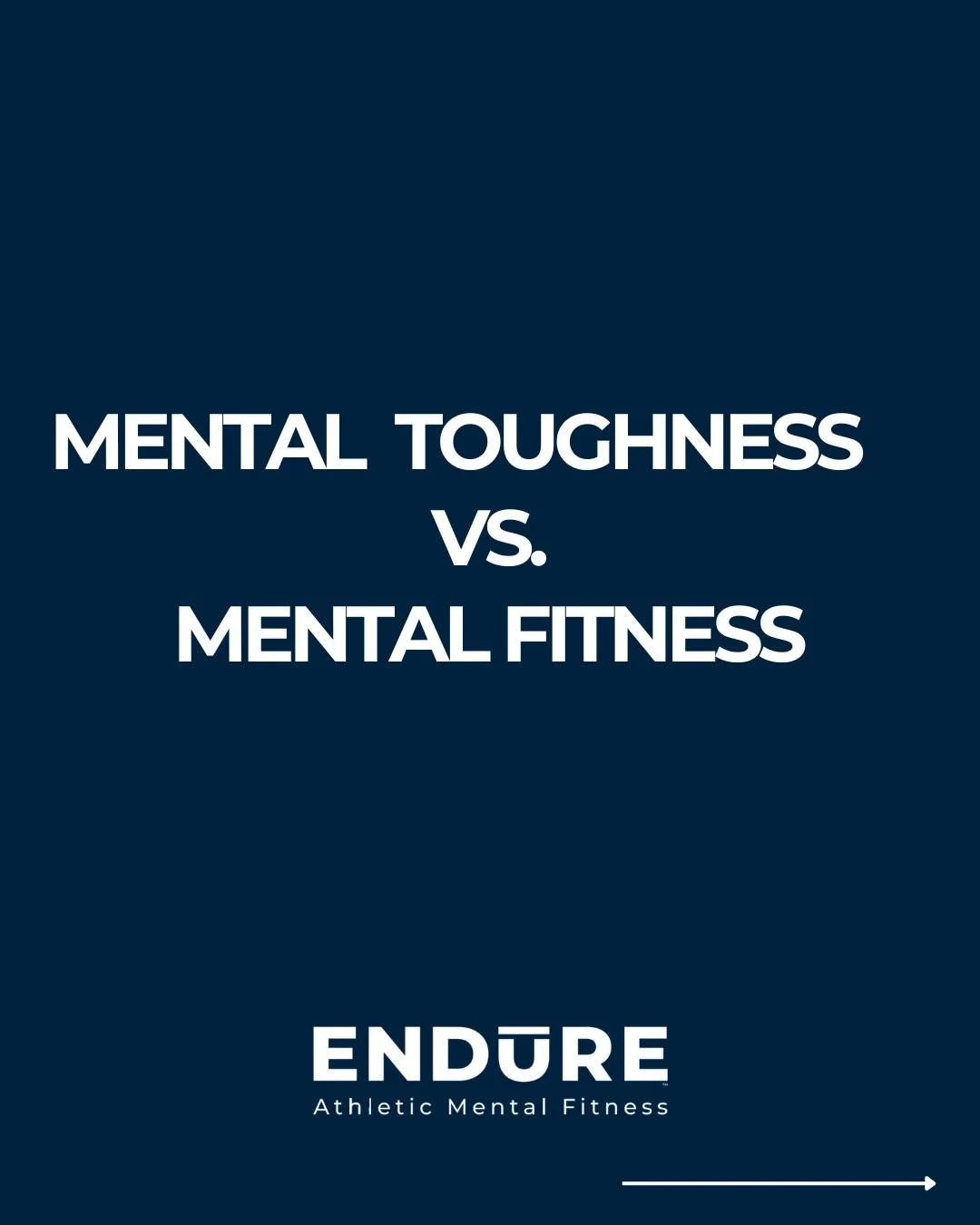 Mental Toughness...Mental Fitness...🤔

These are terms that may be seemingly interchangeable, but we are here to provide a bit of clarity! 🧠
Therapy offers a space that can strengthen both and give athletes the tools they need to stay on top of the