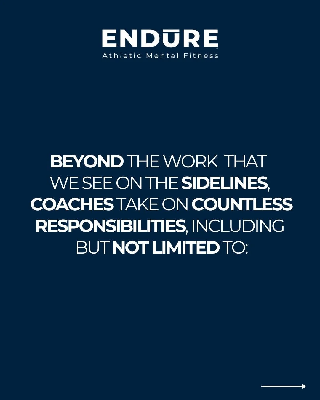 When you look at this list, it&rsquo;s clear: a coach&rsquo;s job description is endless. Coaching is a lifestyle, not a job. Most fans have no idea the vast duties a coach is responsible for. There is no true &ldquo;end of the day&rdquo;&mdash;and e