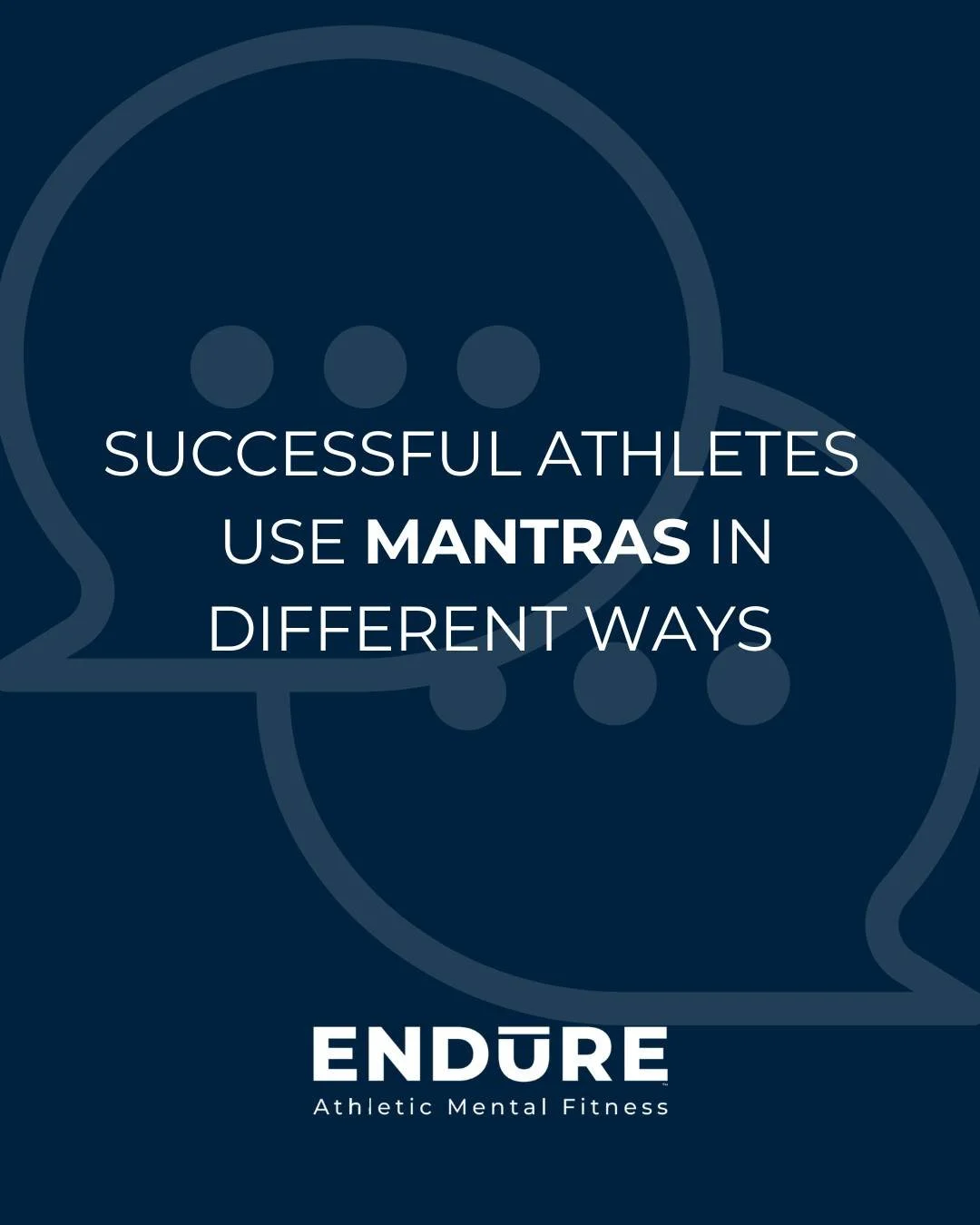 The most effective mantras are short, personal, and action-oriented. They don&rsquo;t describe outcomes like &ldquo;win" or &ldquo;be perfect." Instead, they point attention toward what the athlete can control&mdash;effort, rhythm, focus, a