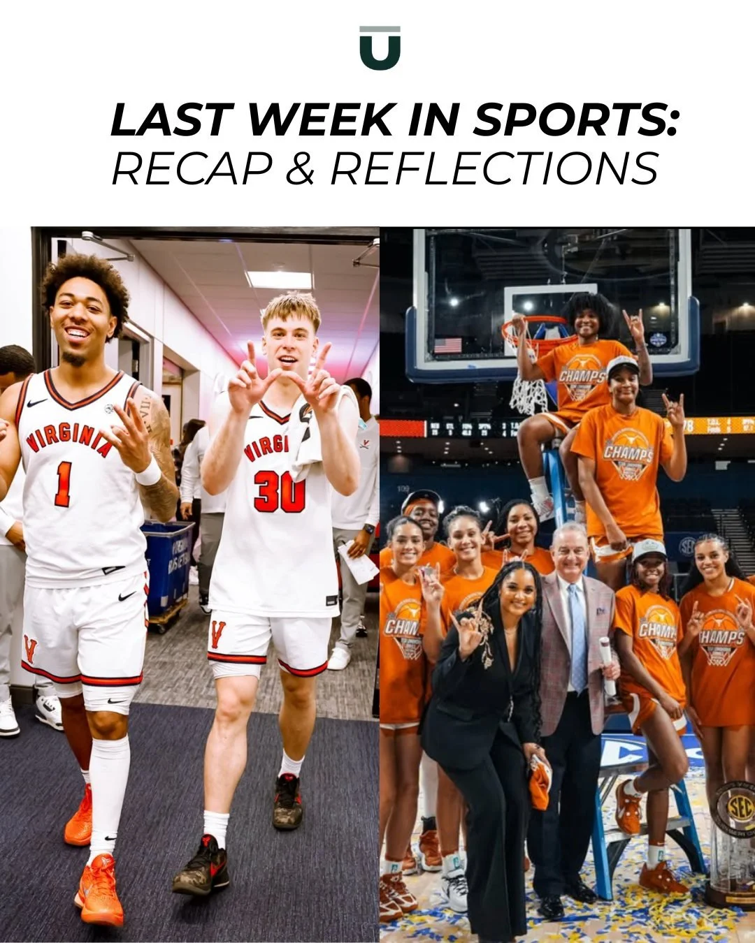 LAST WEEK IN SPORTS | Here's a recap of some major moments in sports recently. As mental health professionals, we are always reflecting on these moments and gleaning valuable takeaways to carry forward. From first-time SEC Championship winner to an i