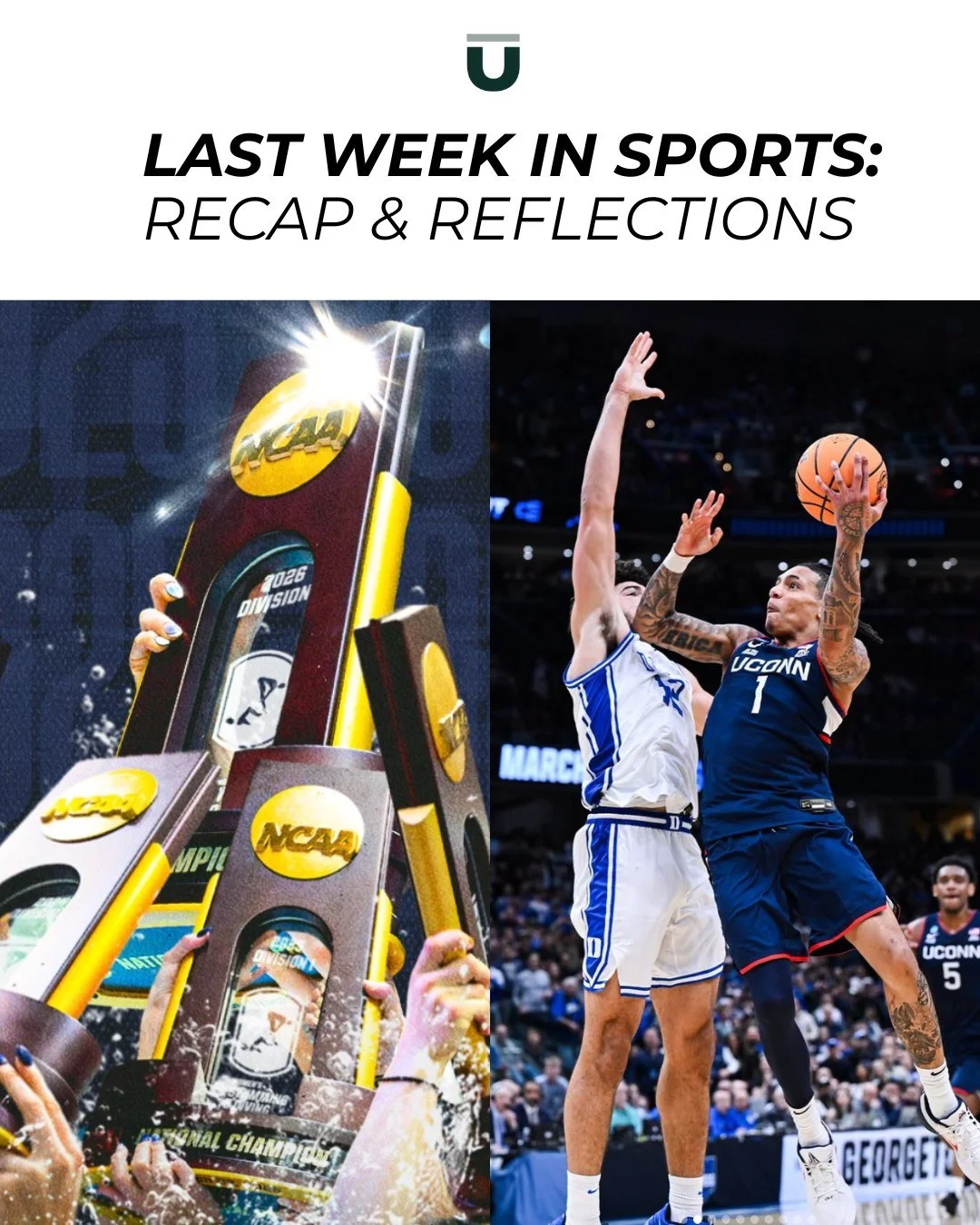 LAST WEEK IN SPORTS | From a couple incredible upsets to cheer-filled victories, here's are some notable moments in sports last week. As athletic mental health professionals, we're always attuned to the mentality that makes each moment remarkable. Re