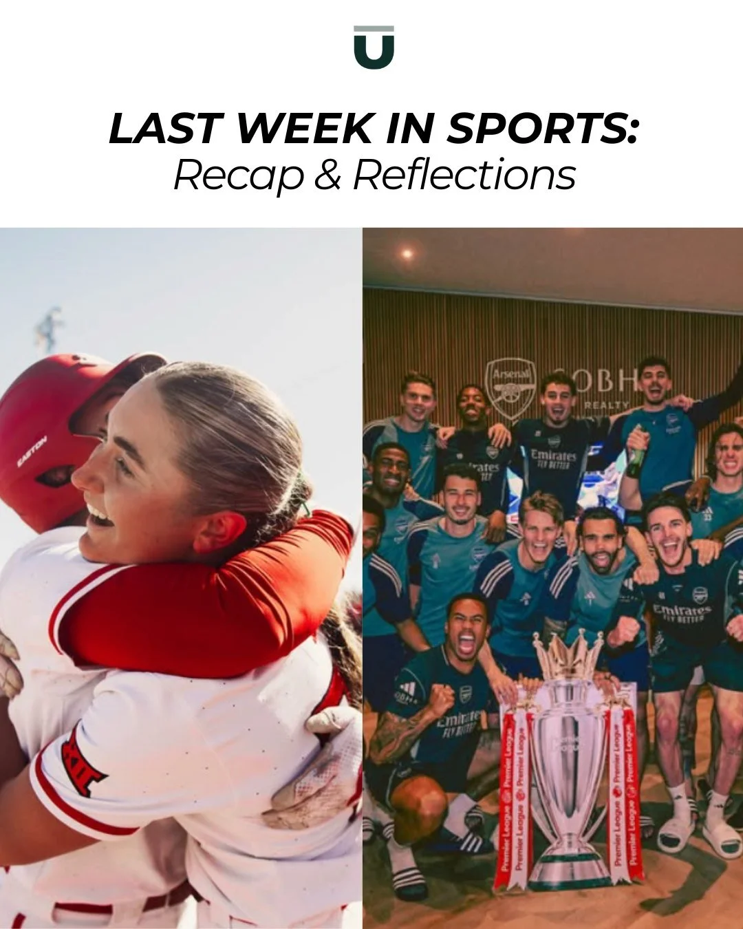 LAST WEEK IN SPORTS | An unbelievable comeback, a long awaited Championship, and the closing of a chapter for many&mdash;here's what you may have missed in sports recently and our refections on these memorable moments. 🥎 🎓⚽

#endūrementality #athle