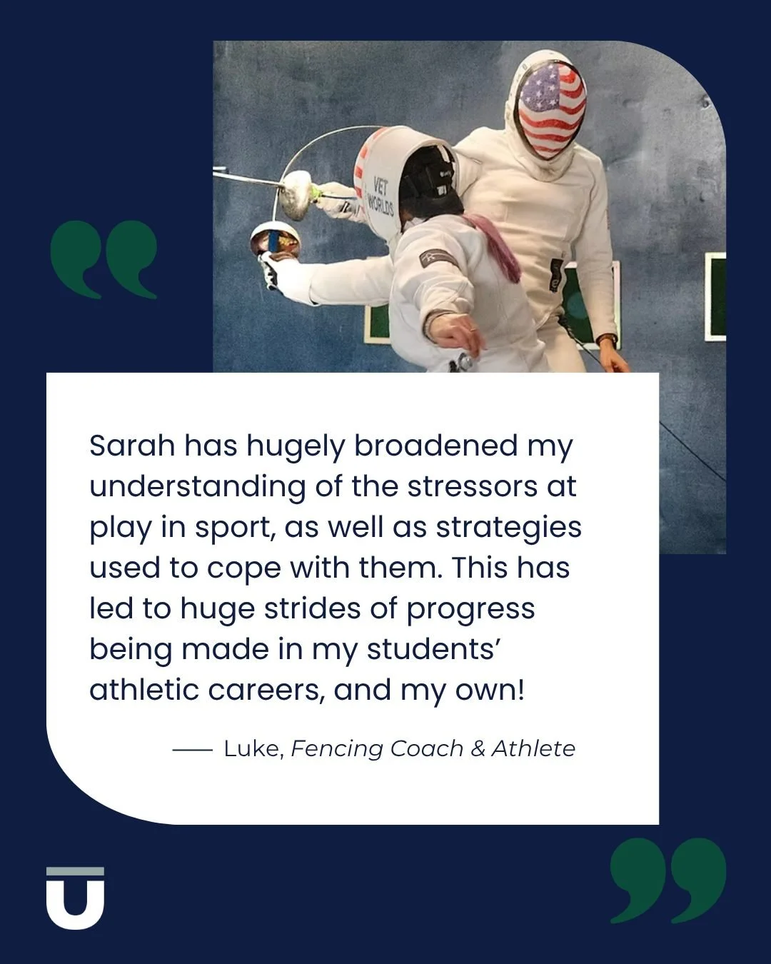 We love getting to work with athletes and coaches in a wide variety of sports and hearing how we helped them is always a joy. No matter the specifics of a given sport, the strategies and practices we walk through with coaches, teams, and individuals 
