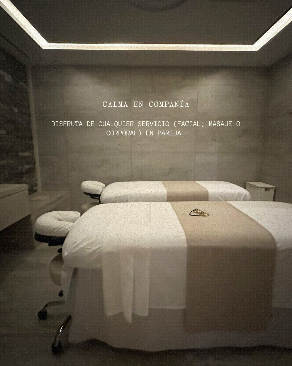 ✨ Una pausa a dos tiempos.
En Calma, el masaje en pareja es una experiencia dise&ntilde;ada para reconectar desde el cuerpo y el alma 🤍

Cada experiencia comienza con un momento para volver al centro, soltar el peso del d&iacute;a y reconectar con t