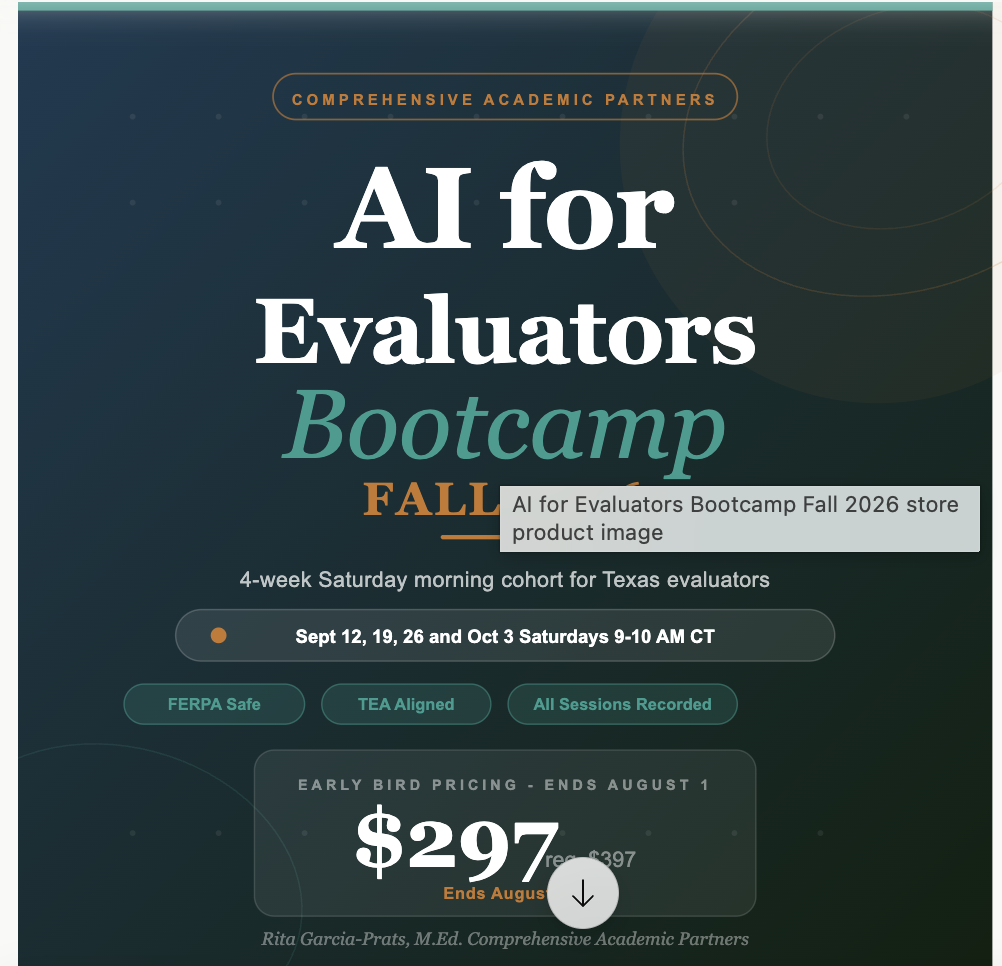 AI for Evaluators Bootcamp — Fall 2026
