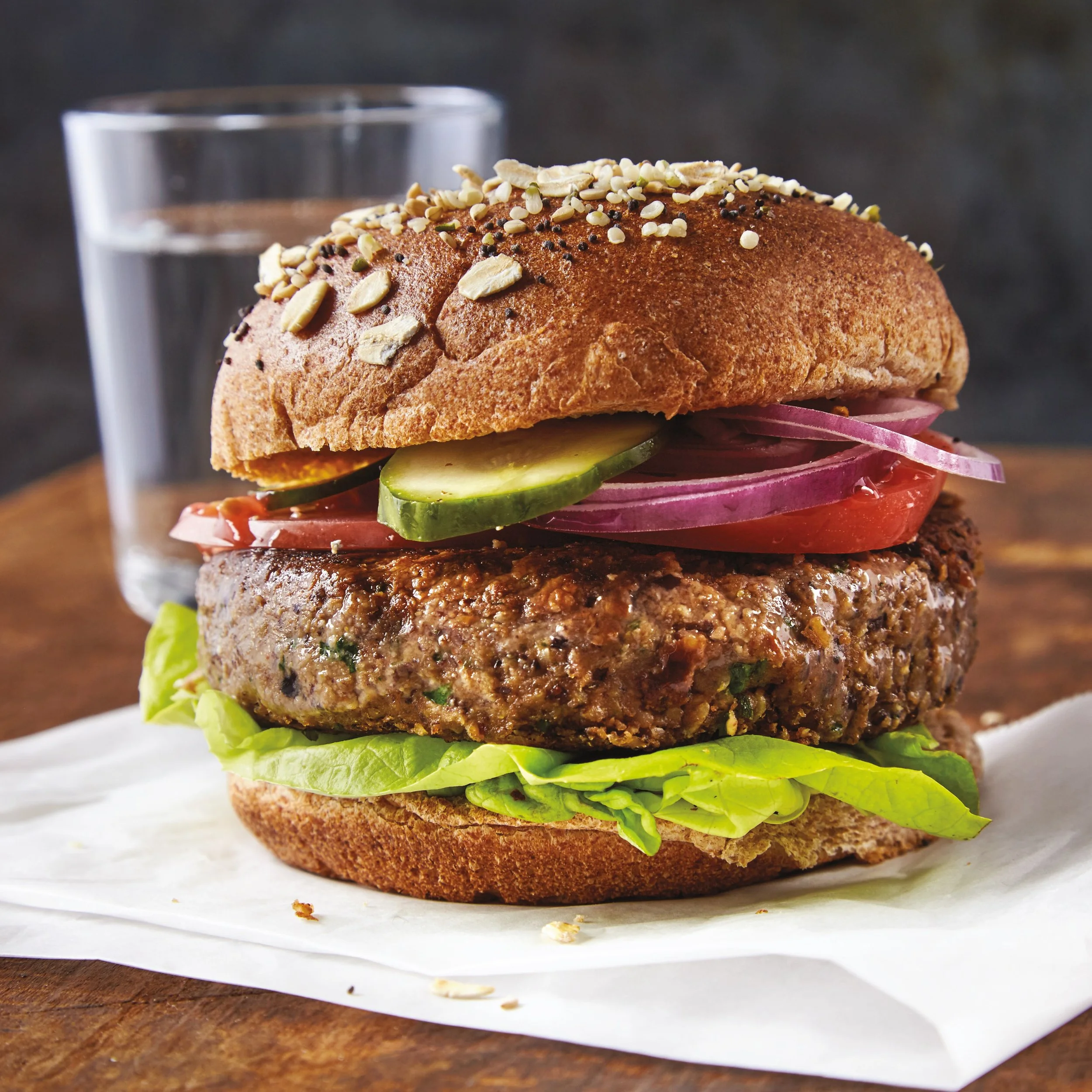 BBQ Black Bean Burger