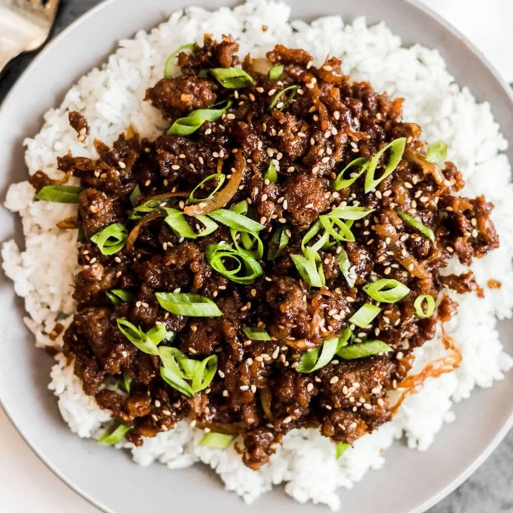 Korean Beef with Rice (GF)