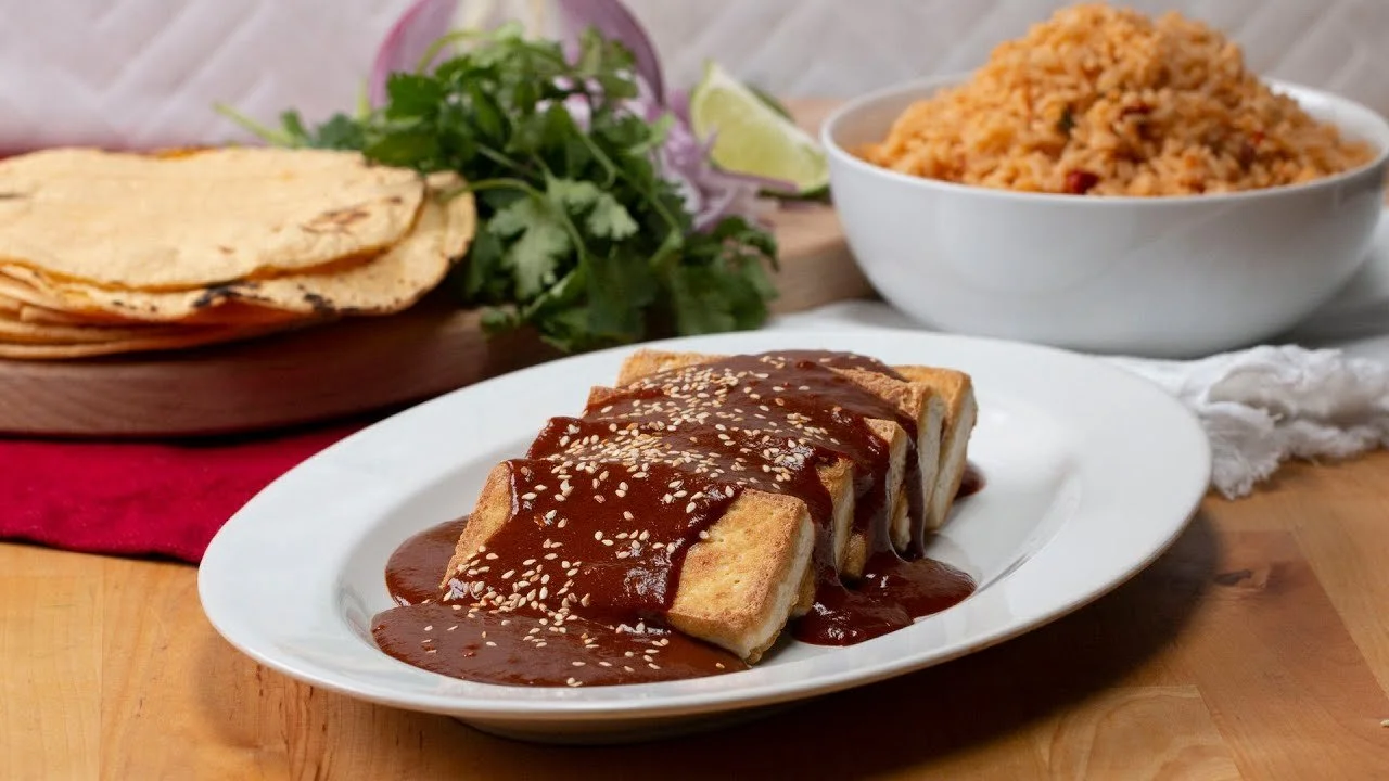 Tofu Mole with Rice (GF)