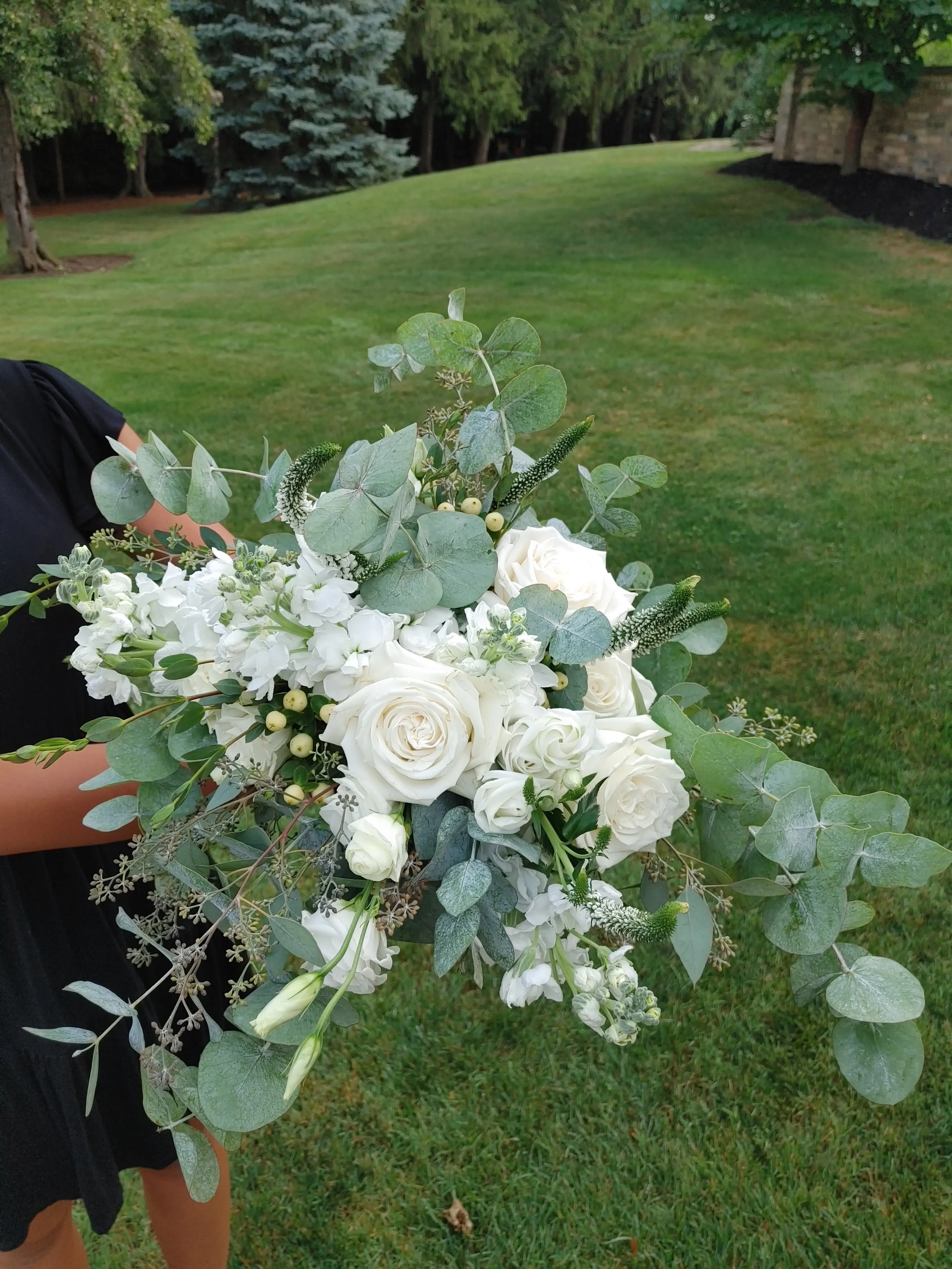 White wedding bouquet