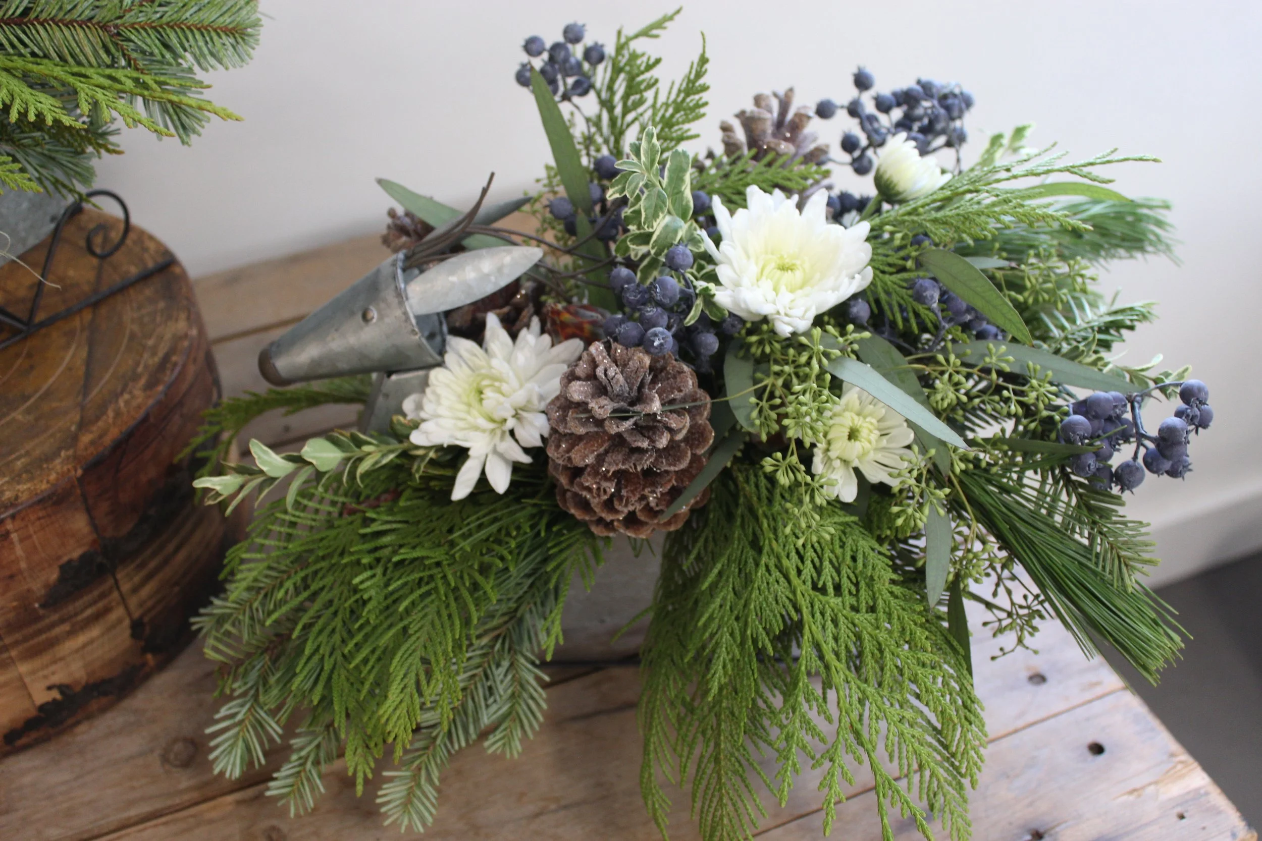 Fernhill Fresh Table Centerpiece Workshop December 16th @ 1pm